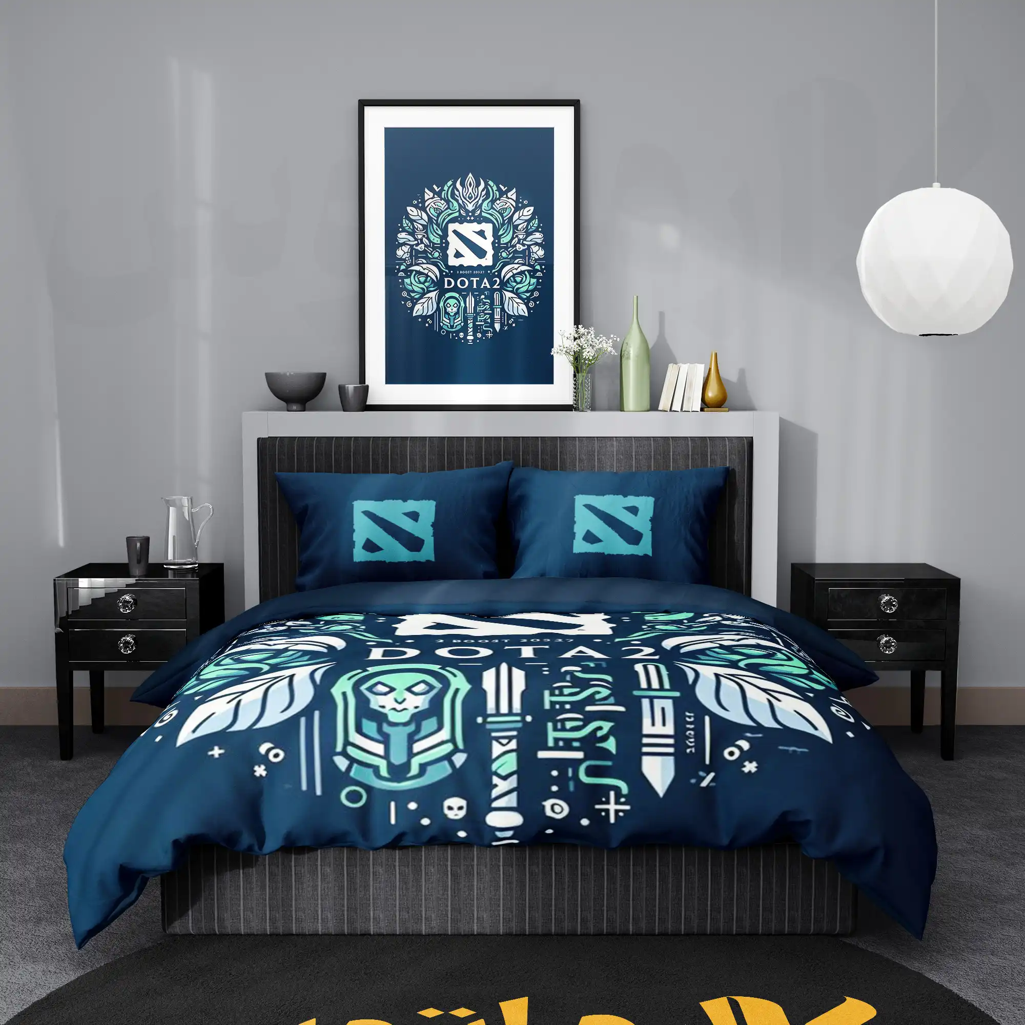 روتختی طرح دوتا دو Dota 2 کد 4 5,900,000 تومان &Ndash; کارماتوس روتختی طرح دوتا دو Dota 2 یک و دو نفره کارماتوس