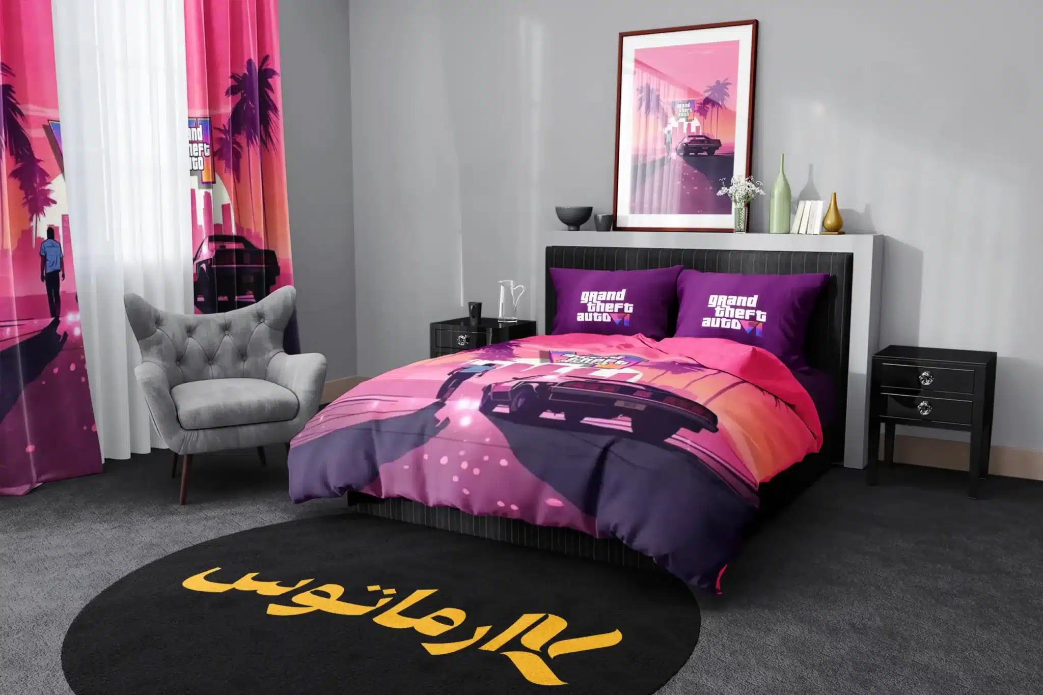 روتختی طرح جی تی ای وی آی Gta Vi کد 1 5,900,000 تومان &Ndash; کارماتوس روتختی طرح جی تی ای وی آی Gta Vi یک و دو نفره - کارماتوس