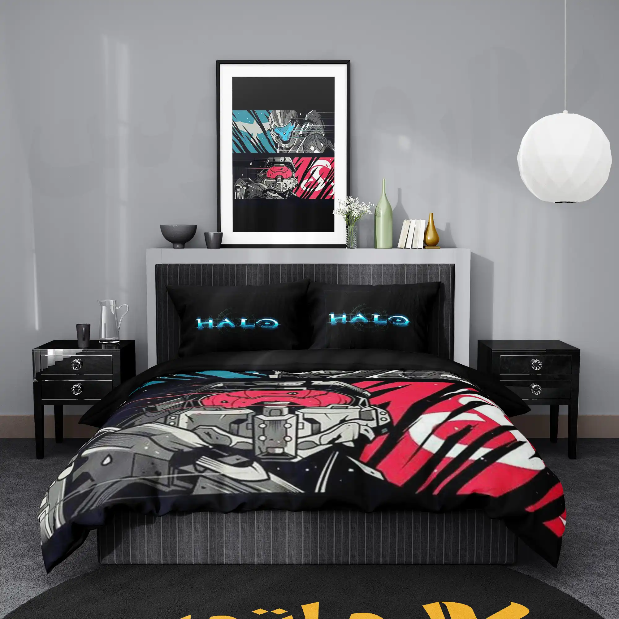 روتختی طرح هیلو Halo کد 1 5,900,000 تومان &Ndash; کارماتوس خرید روتختی طرح هیلو Halo یک و دو نفره - کارماتوس