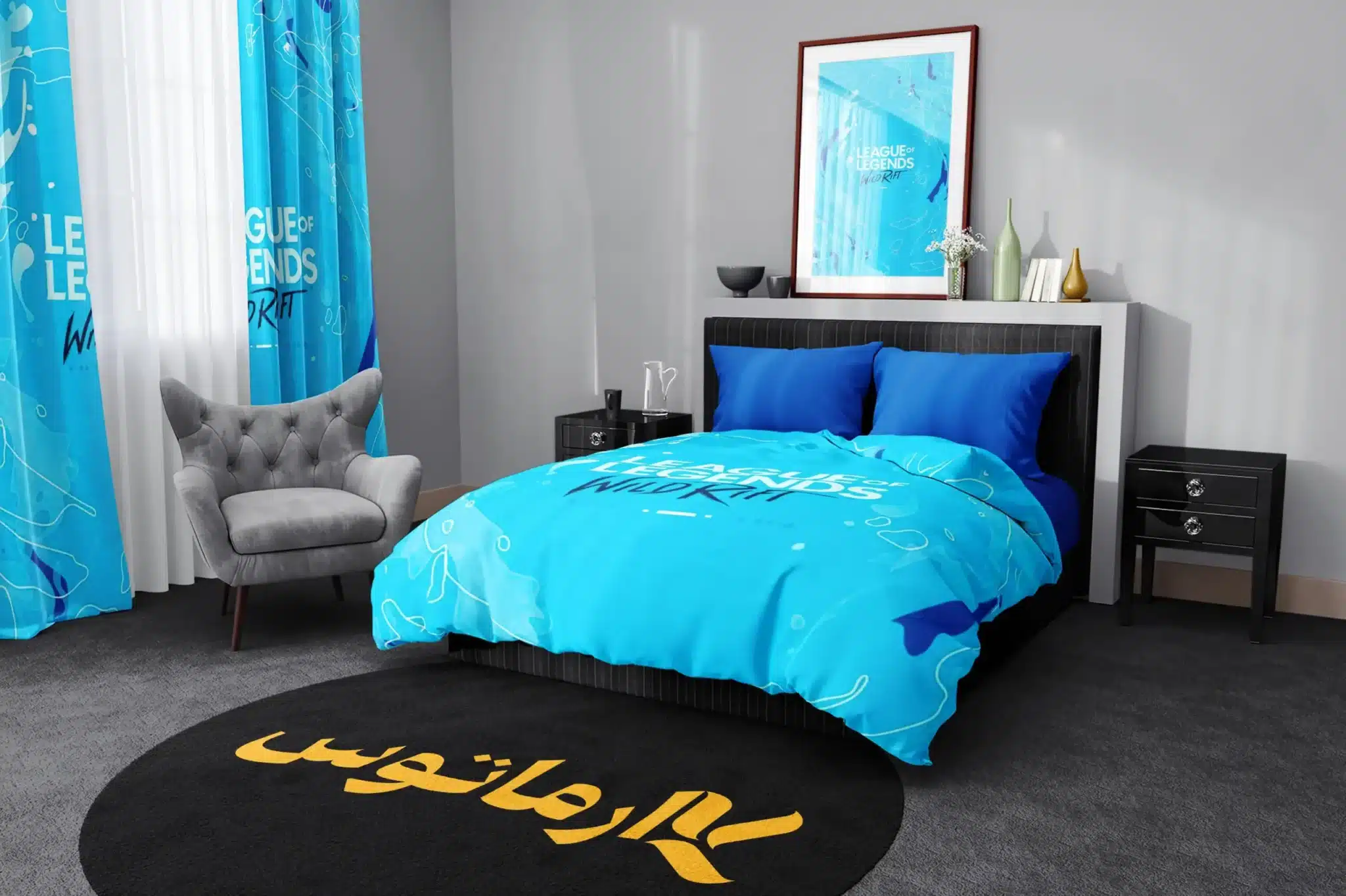 روتختی طرح لیگ اف لجندز League Of Legends کد 1 5,900,000 تومان &Ndash; کارماتوس روتختی طرح لیگ اف لجندز League Of Legends یک و دو نفره - کارماتوس