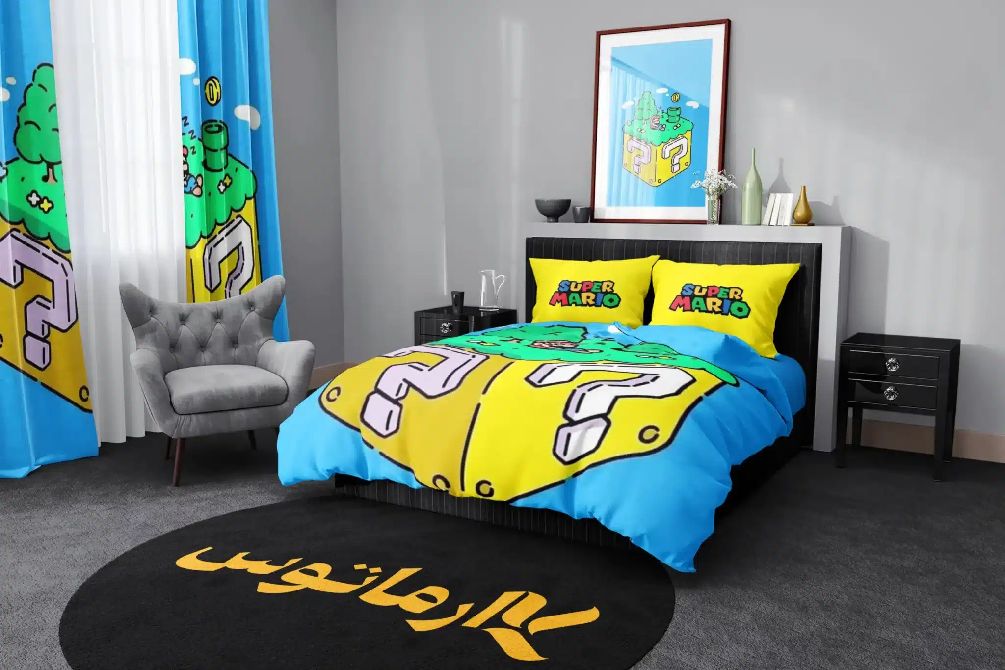 روتختی طرح سوپر ماریو Super Mario کد 4 5,900,000 تومان &Ndash; کارماتوس روتختی طرح سوپر ماریو Super Mario یک و دو نفره کارماتوس