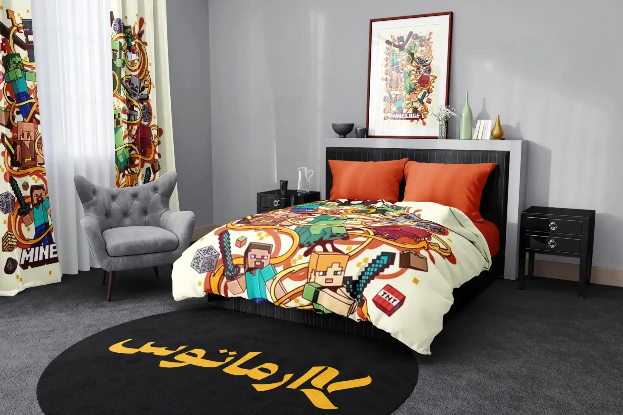 روتختی طرح ماینکرفت Minecraft کد 4 5,900,000 تومان &Ndash; کارماتوس روتختی طرح ماینکرفت Minecraft یک و دو نفره - کارماتوس