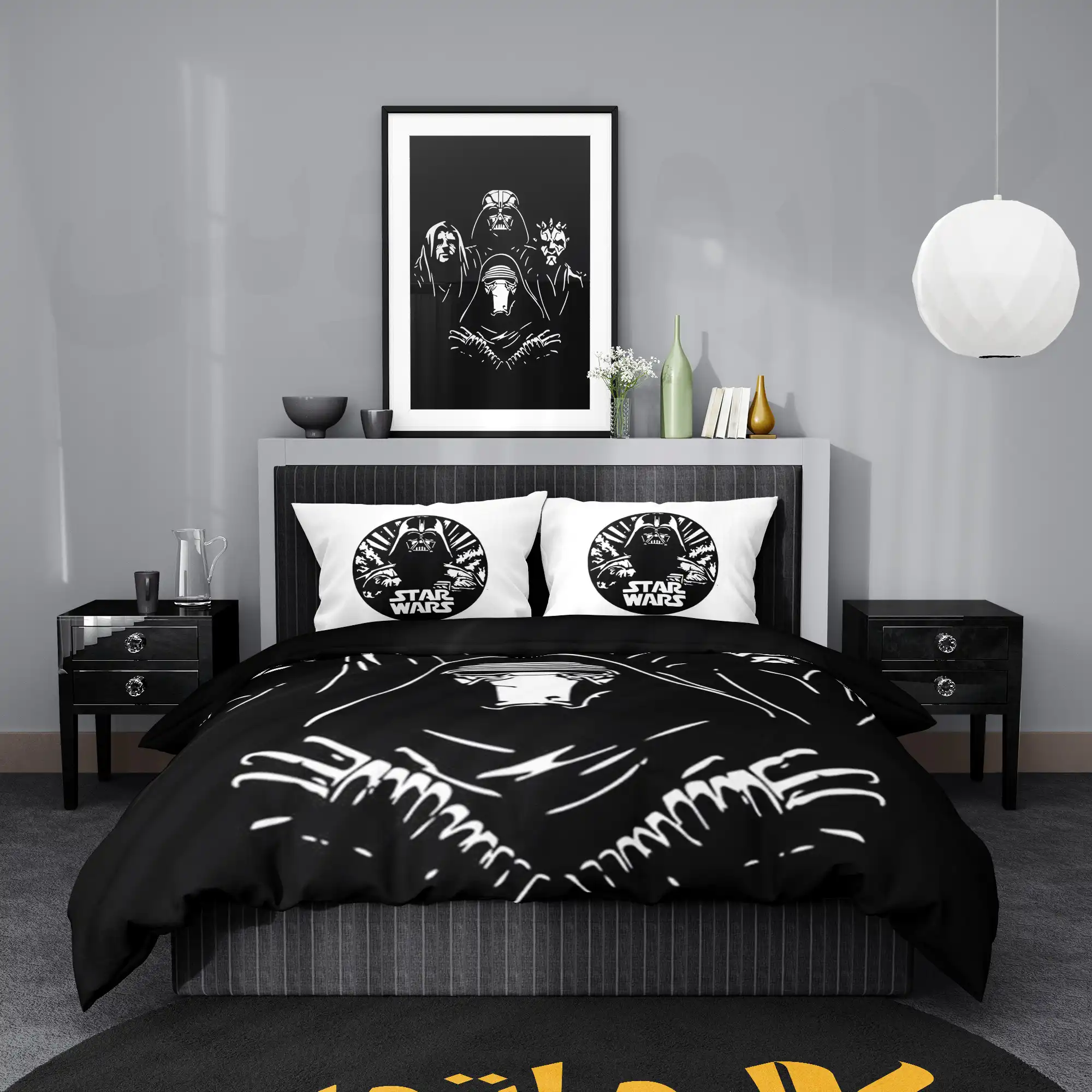 روتختی طرح جنگ ستارگان Star Wars کد 5 5,900,000 تومان &Ndash; کارماتوس روتختی طرح جنگ ستارگان Star Wars یک و دو نفره کارماتوس