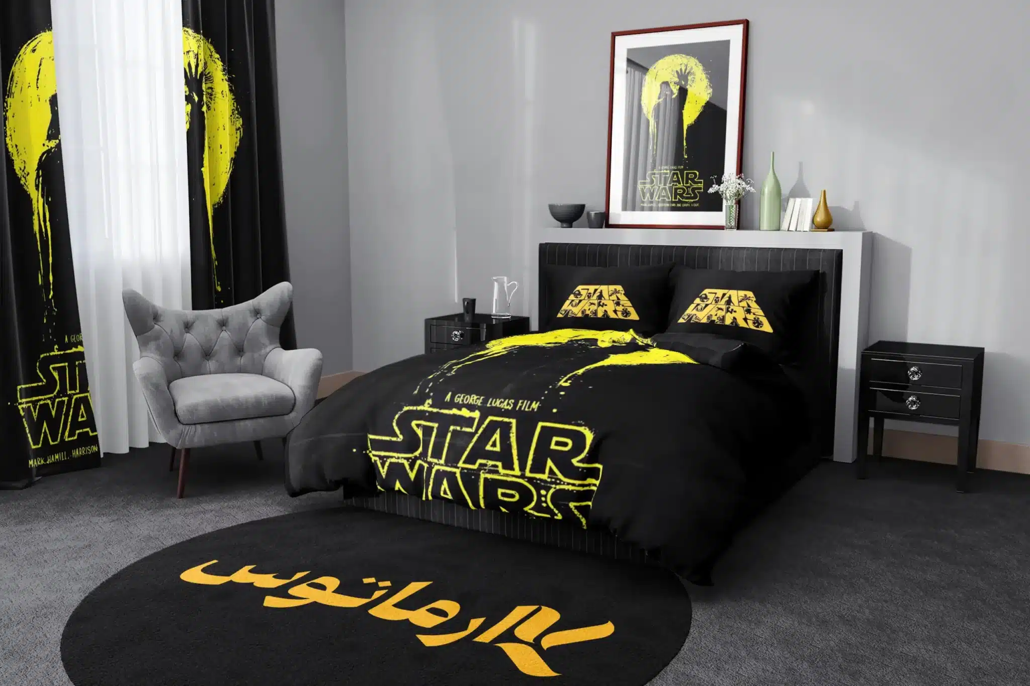 روتختی طرح جنگ ستارگان Star Wars کد 8 5,900,000 تومان &Ndash; کارماتوس روتختی طرح جنگ ستارگان Star Wars یک و دو نفره کارماتوس
