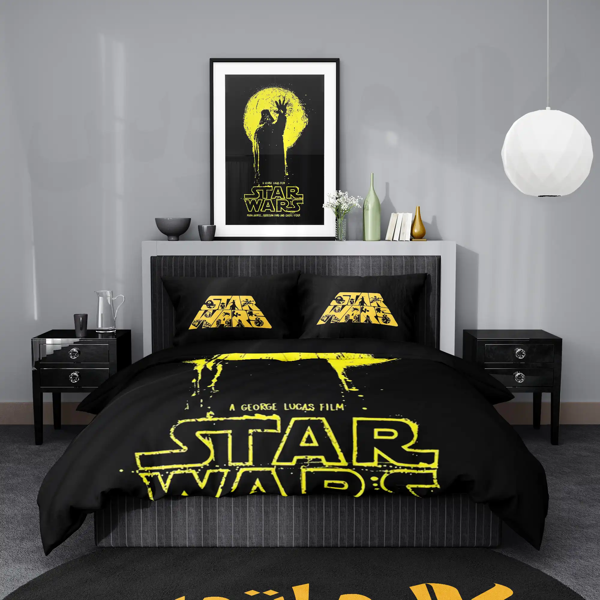 روتختی طرح جنگ ستارگان Star Wars کد 8 5,900,000 تومان &Ndash; کارماتوس روتختی طرح جنگ ستارگان Star Wars یک و دو نفره کارماتوس