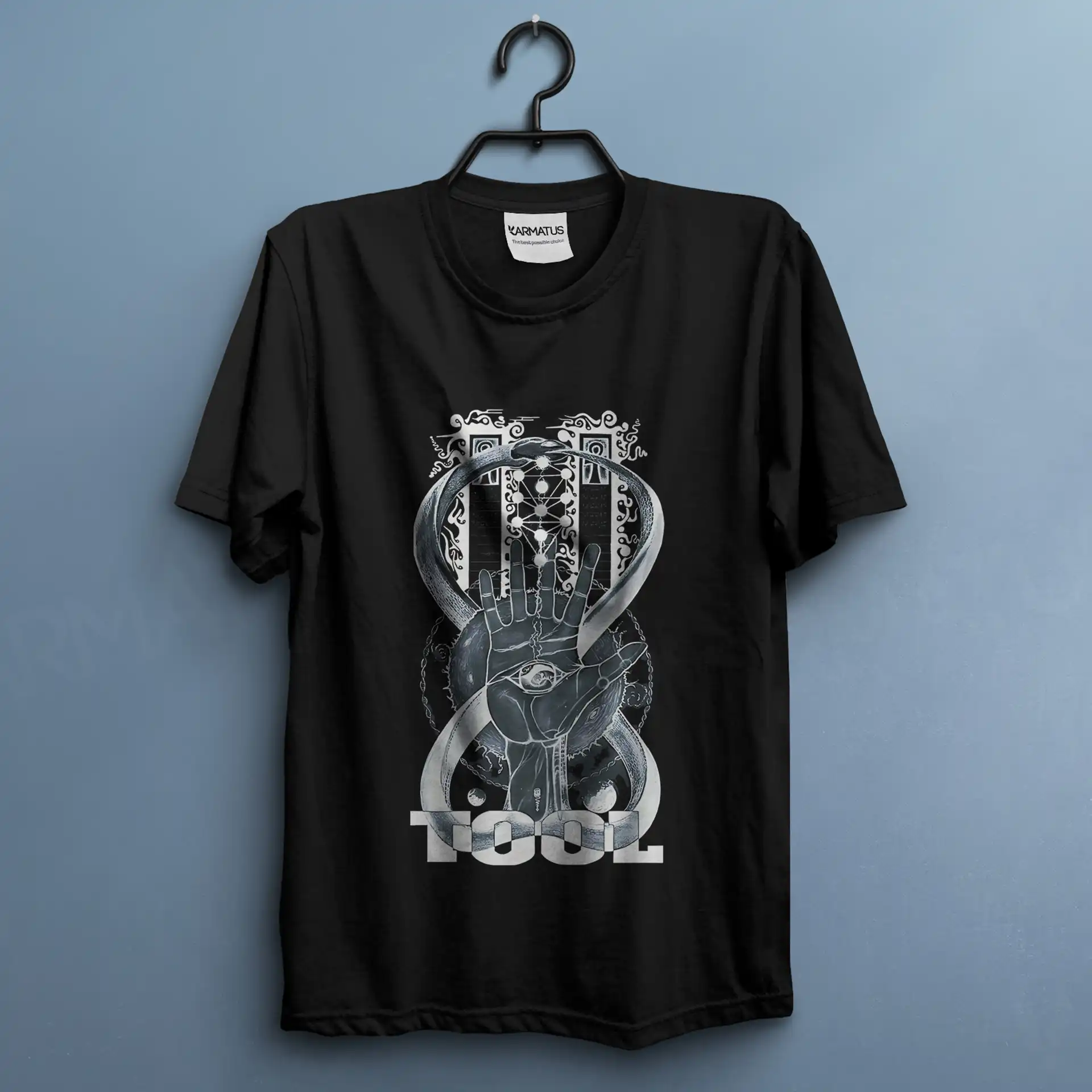 تیشرت گروه تول (Tool) | کالکشن Music - مدل Tool-10 599,000 تومان &Ndash; کارماتوس تیشرت طرح گروه موسیقی تول Tool