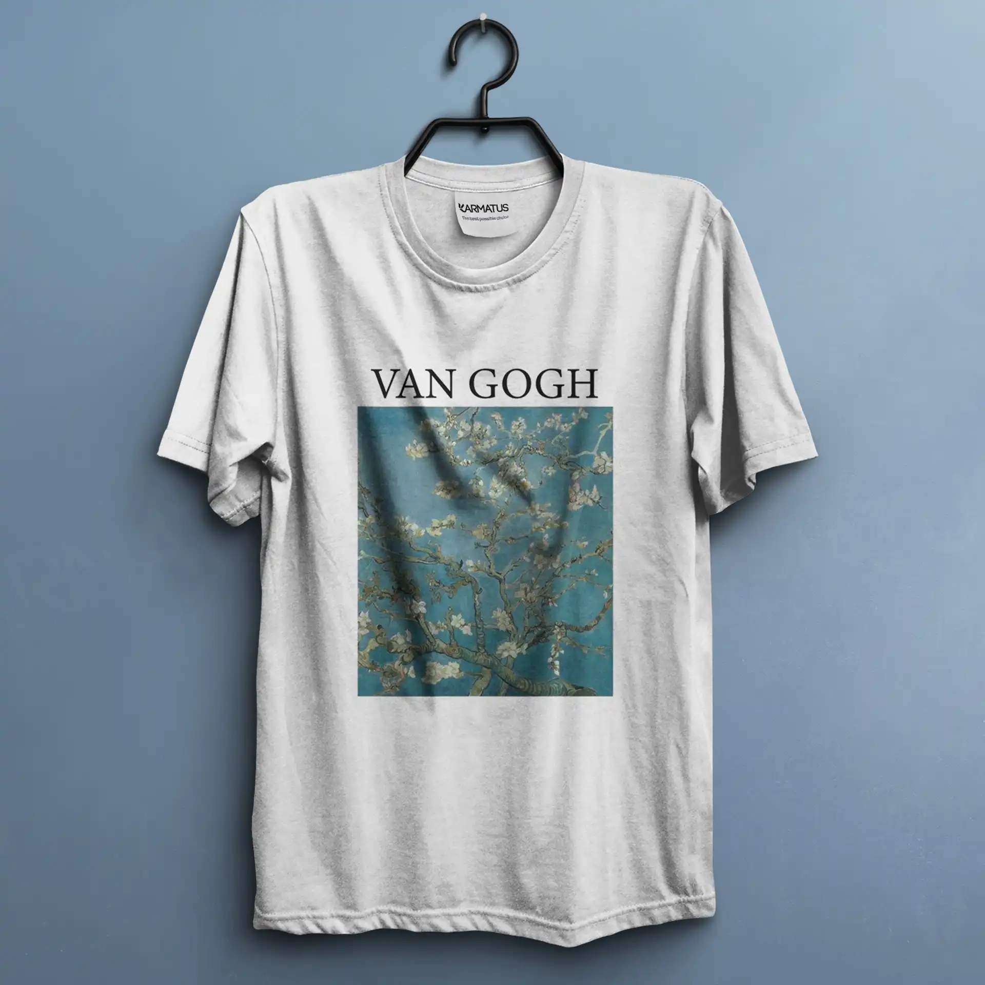 تیشرت ونگوگ | کالکشن Art - مدل Vg-15 599,000 تومان &Ndash; کارماتوس خرید تیشرت طرح ونگوگ Van Gogh - کارماتوس (پوشاک, تیشرت, تیشرت هنری Art) از کرماتوس