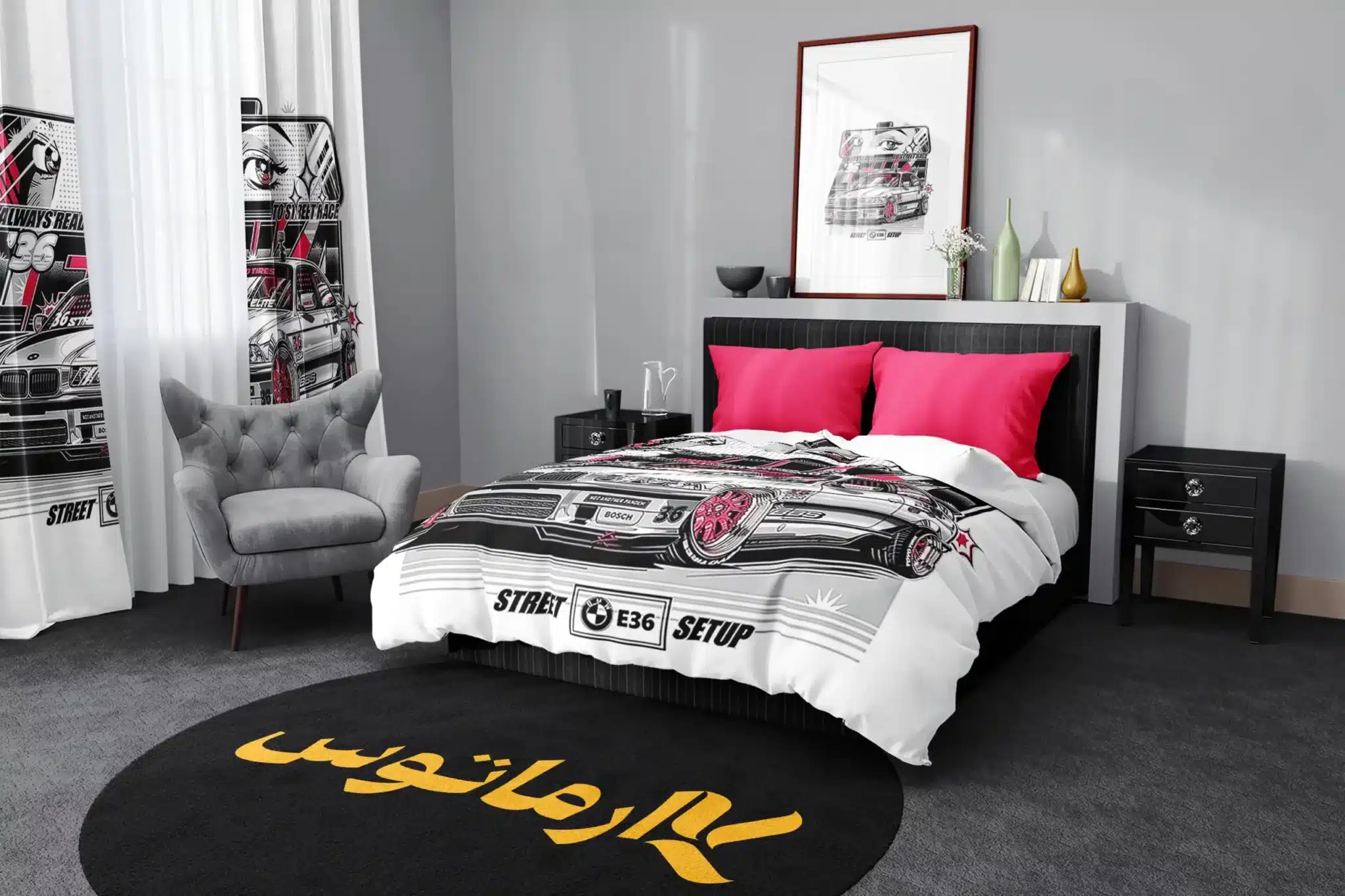 روتختی طرح بی ام دبلیو Bmw کد 3 5,900,000 تومان &Ndash; کارماتوس روتختی طرح بی ام دبلیو Bmw یک و دو نفره - کارماتوس