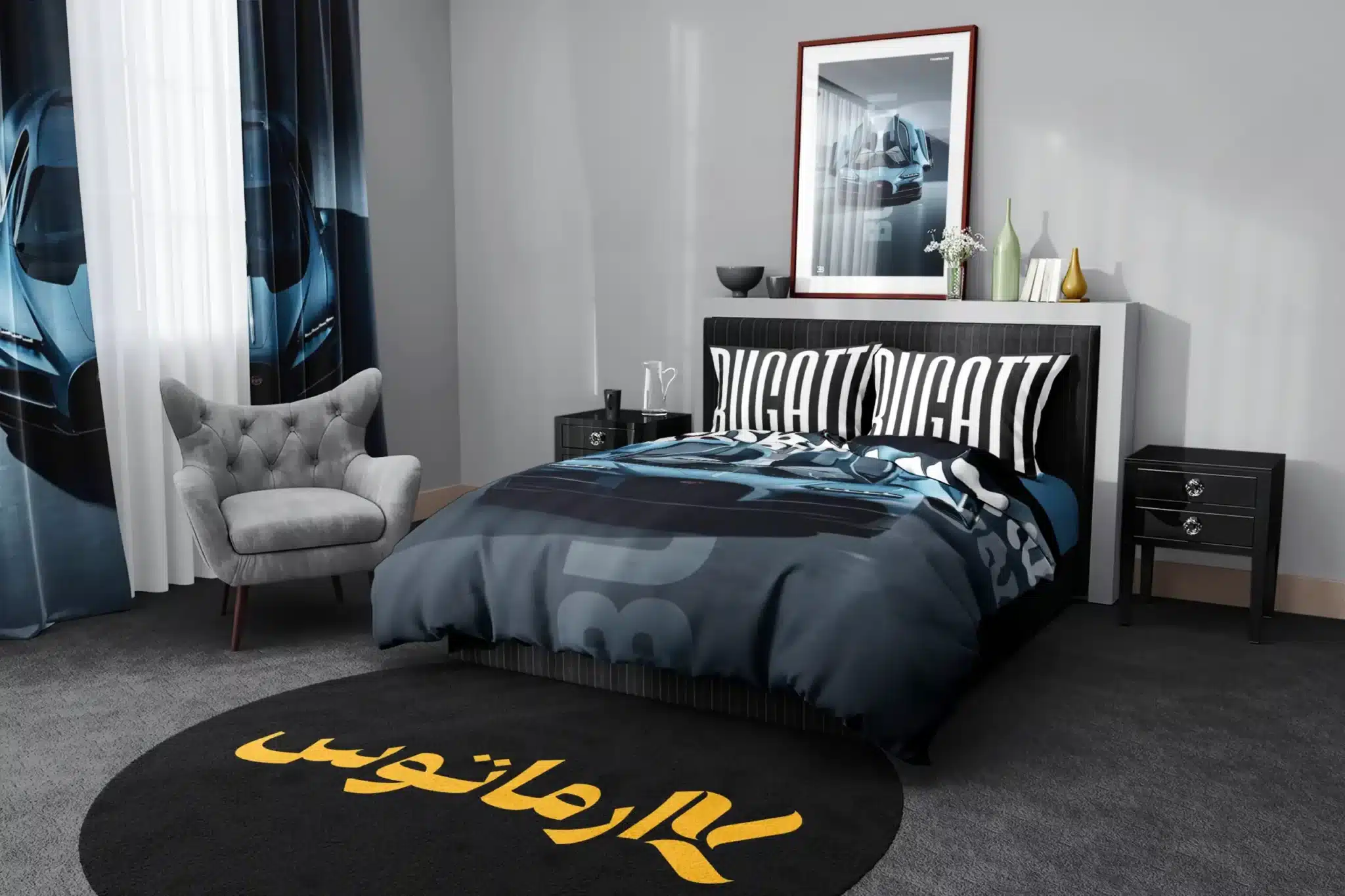 روتختی طرح بوگاتی Bugatti