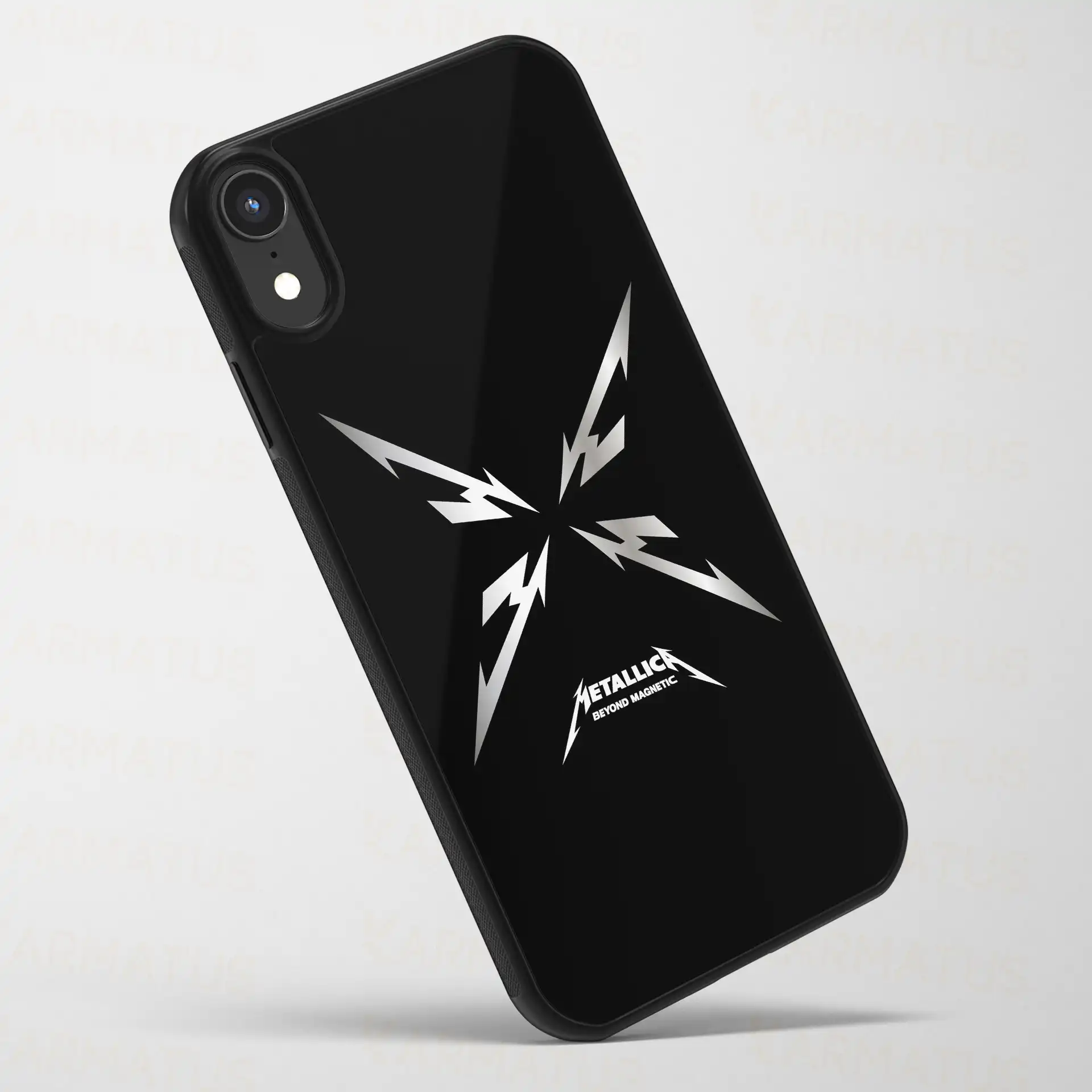 قاب موبایل متالیکا | کالکشن Music مدل Met-48 499,000 تومان &Ndash; کارماتوس قاب موبایل طرح متالیکا Metallica