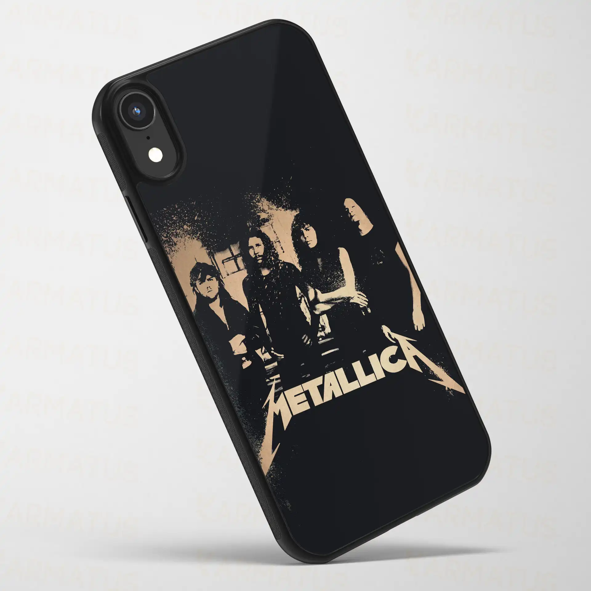 قاب موبایل متالیکا | کالکشن Music مدل Met-53 499,000 تومان &Ndash; کارماتوس قاب موبایل طرح متالیکا Metallica