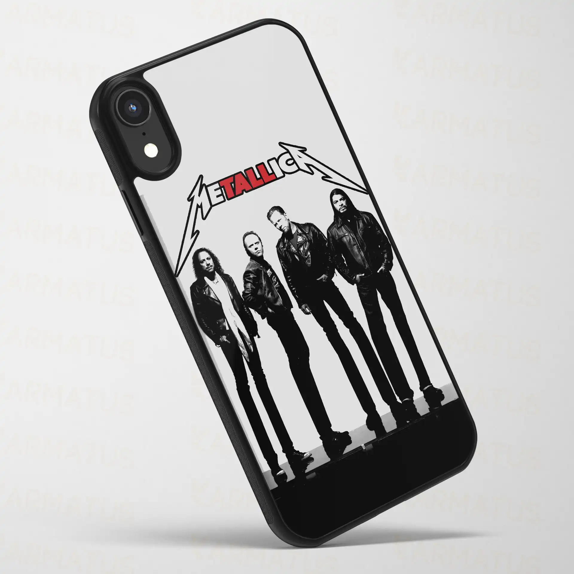 قاب موبایل متالیکا | کالکشن Music مدل Met-76 499,000 تومان &Ndash; کارماتوس قاب موبایل طرح متالیکا Metallica