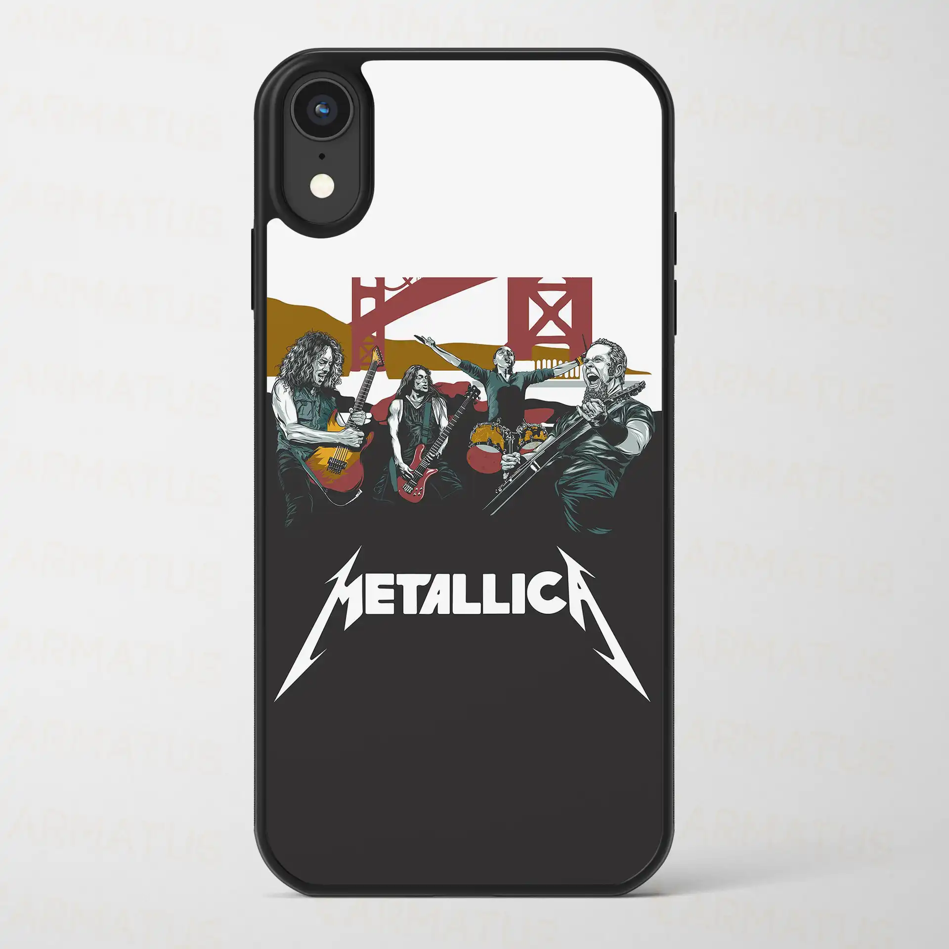 قاب موبایل متالیکا | کالکشن Music مدل Met-77 499,000 تومان &Ndash; کارماتوس خرید قاب موبایل طرح متالیکا Metallica - کارماتوس (قاب موبایل, قاب موبایل موسیقی Music) از کرماتوس