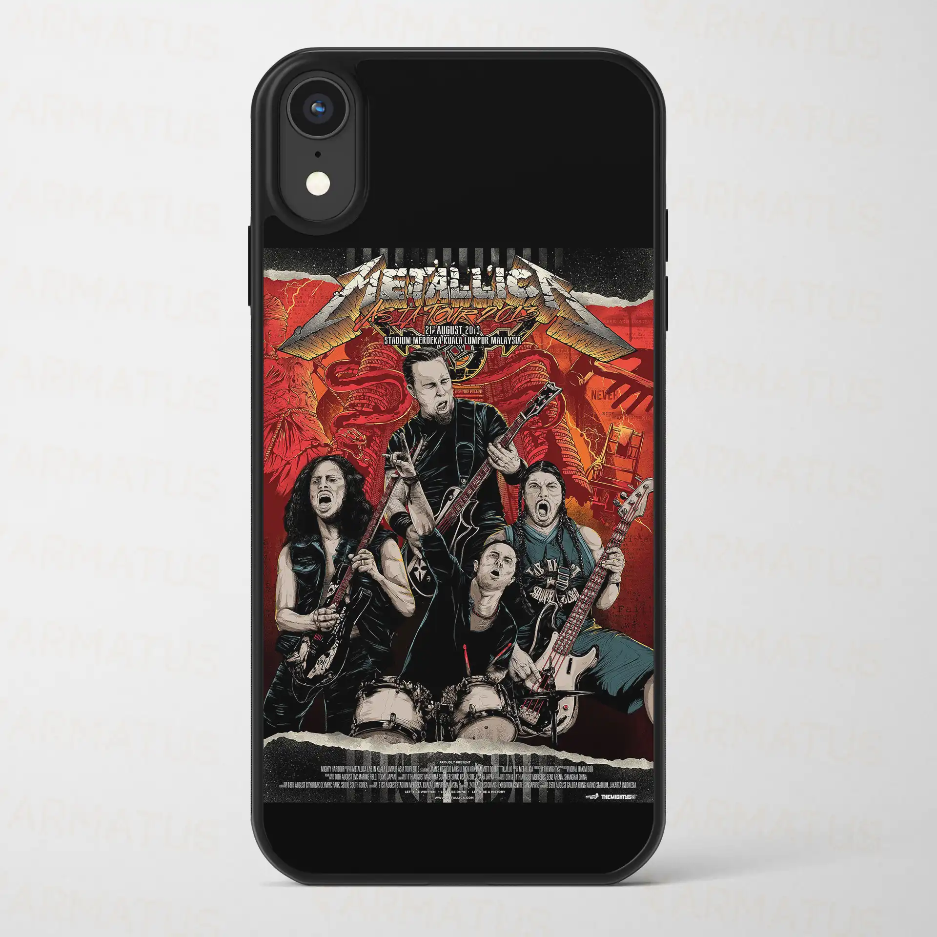 قاب موبایل متالیکا | کالکشن Music مدل Met-81 499,000 تومان &Ndash; کارماتوس خرید قاب موبایل طرح متالیکا Metallica - کارماتوس (قاب موبایل, قاب موبایل موسیقی Music) از کرماتوس