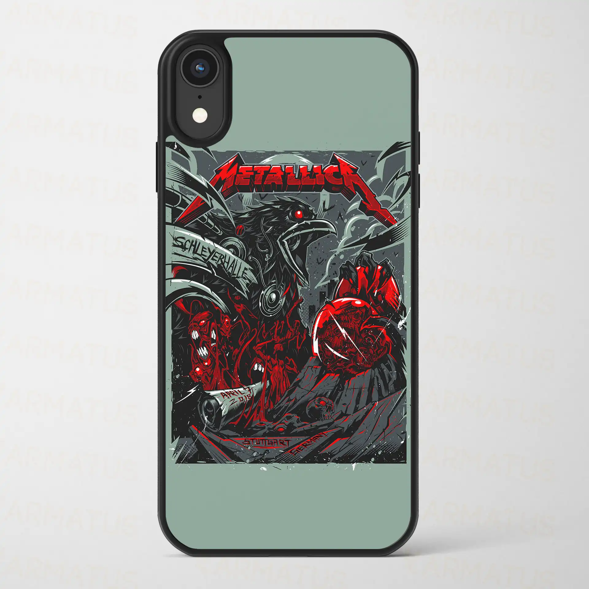قاب موبایل متالیکا | کالکشن Music مدل Met-82 499,000 تومان &Ndash; کارماتوس خرید قاب موبایل طرح متالیکا Metallica - کارماتوس (قاب موبایل, قاب موبایل موسیقی Music) از کرماتوس