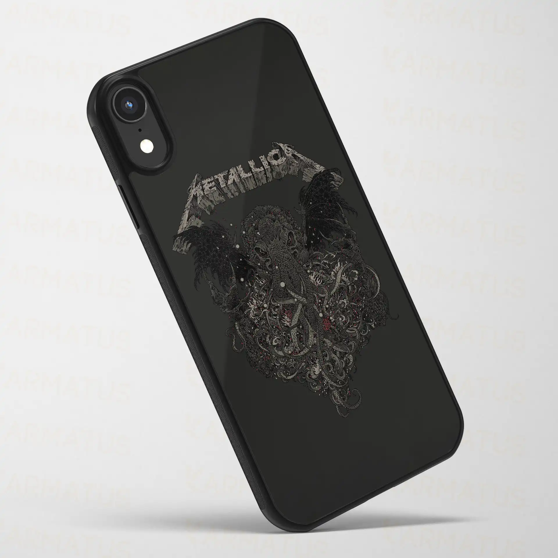 قاب موبایل متالیکا | کالکشن Music مدل Met-88 499,000 تومان &Ndash; کارماتوس قاب موبایل طرح متالیکا Metallica