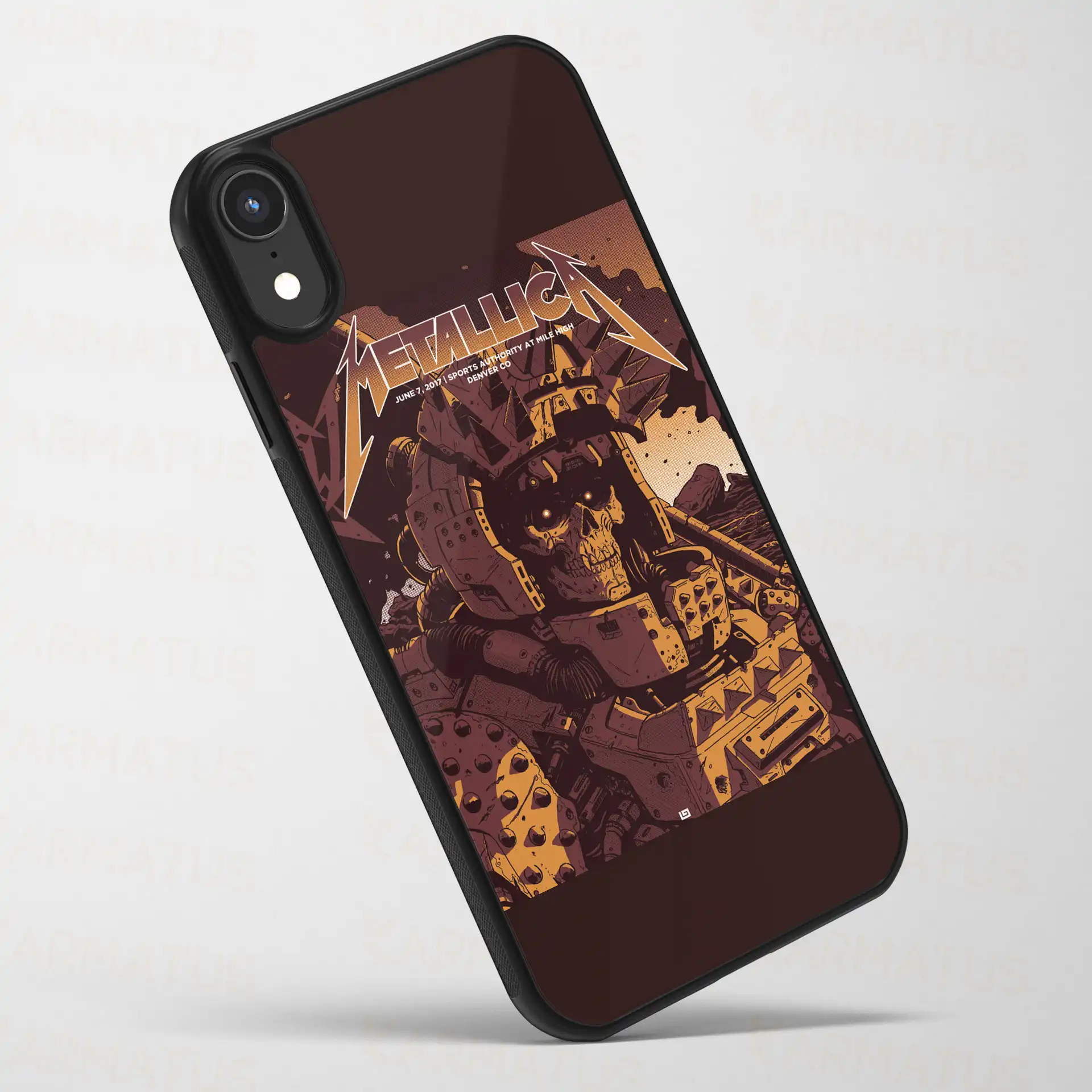 قاب موبایل متالیکا | کالکشن Music مدل Met-91 499,000 تومان &Ndash; کارماتوس قاب موبایل طرح متالیکا Metallica