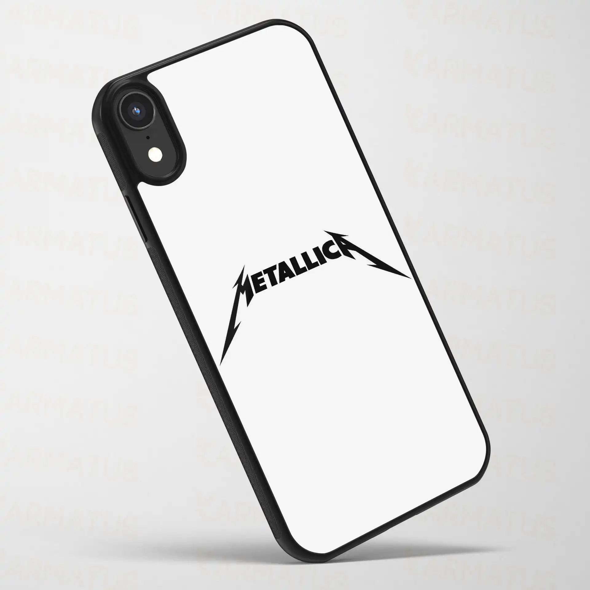 قاب موبایل متالیکا | کالکشن Music مدل Met-95 499,000 تومان &Ndash; کارماتوس قاب موبایل طرح متالیکا Metallica