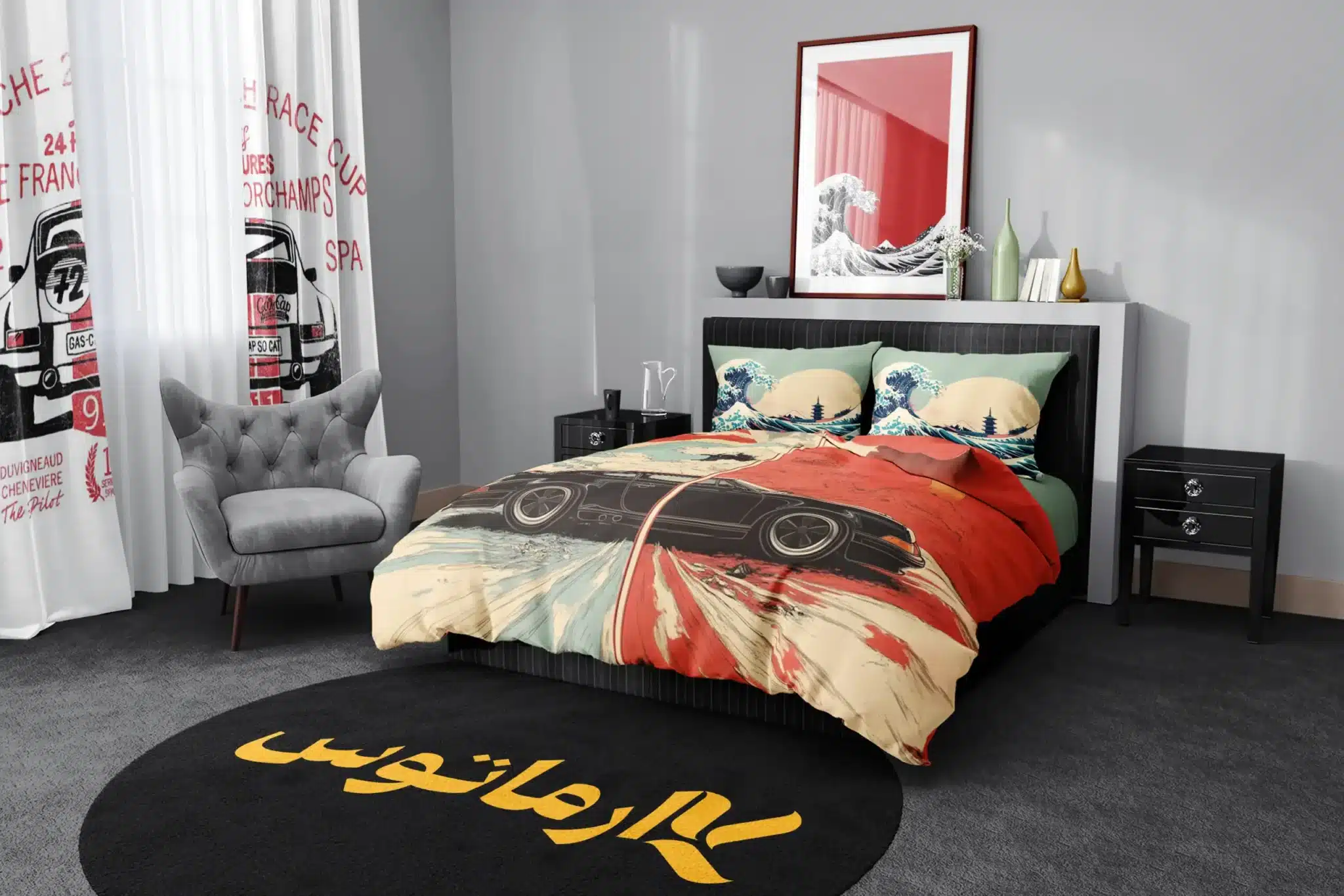 روتختی طرح پورشه Porsche کد 5 &Ndash; کارماتوس