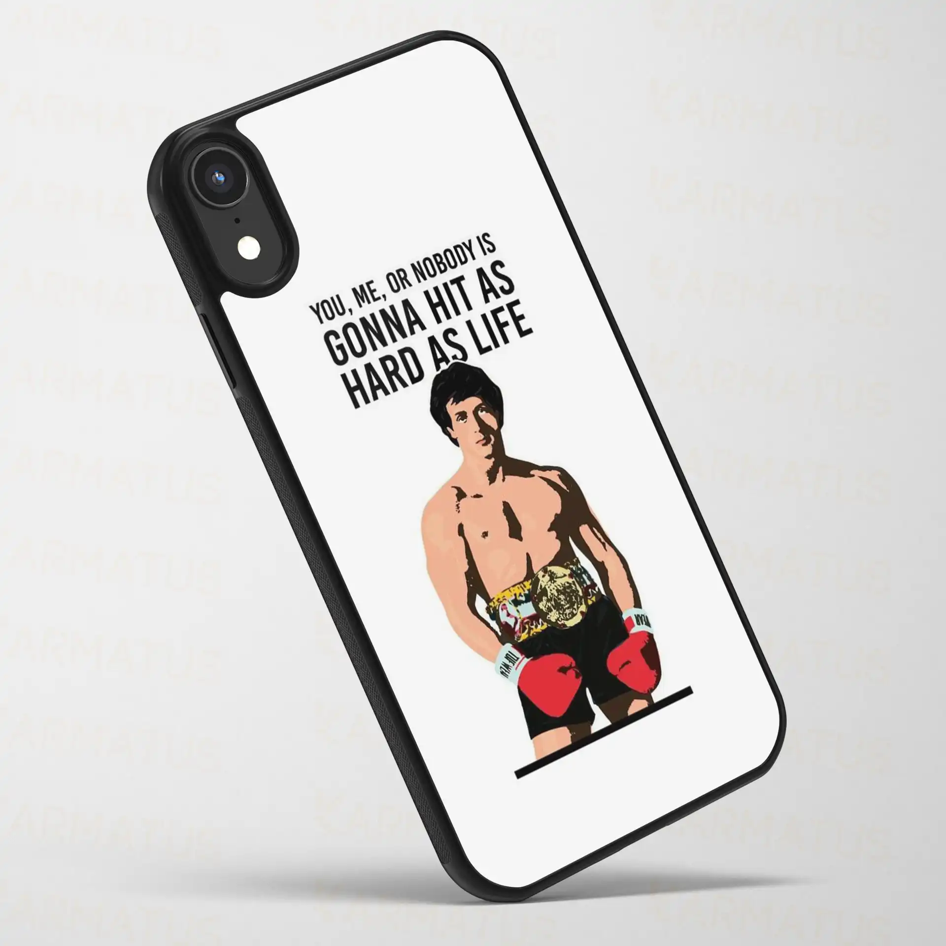 قاب موبایل راکی | کالکشن Movie مدل Rck-3 499,000 تومان &Ndash; کارماتوس قاب موبایل طرح فیلم راکی Rocky