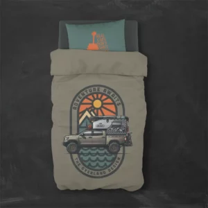 خرید روتختی طرح تویوتا Toyota یک و دو نفره - کارماتوس (دکوراسیون, روتختی, روتختی ماشین) از کرماتوس