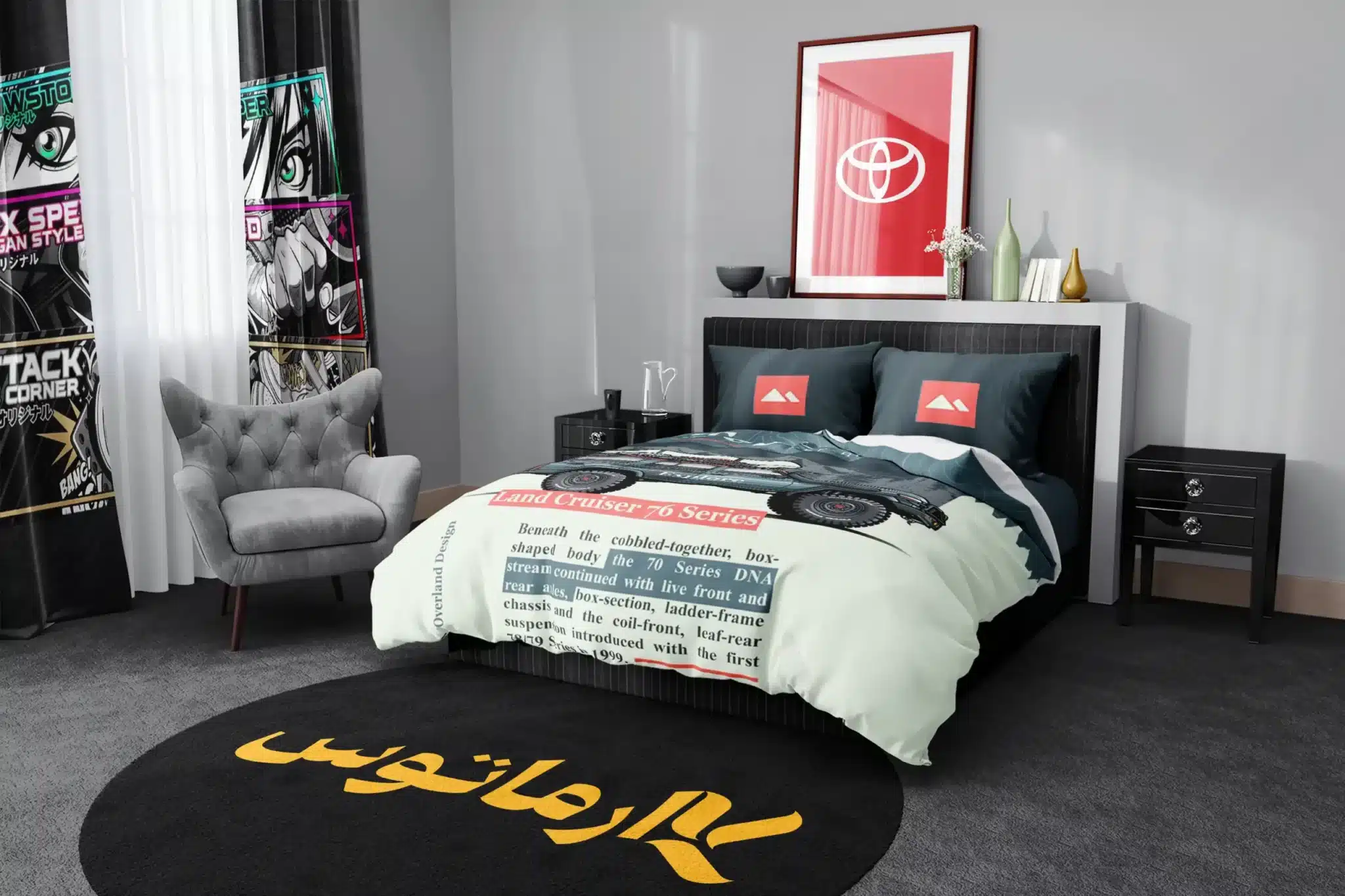 روتختی طرح تویوتا Toyota کد 3 5,900,000 تومان &Ndash; کارماتوس روتختی طرح تویوتا Toyota