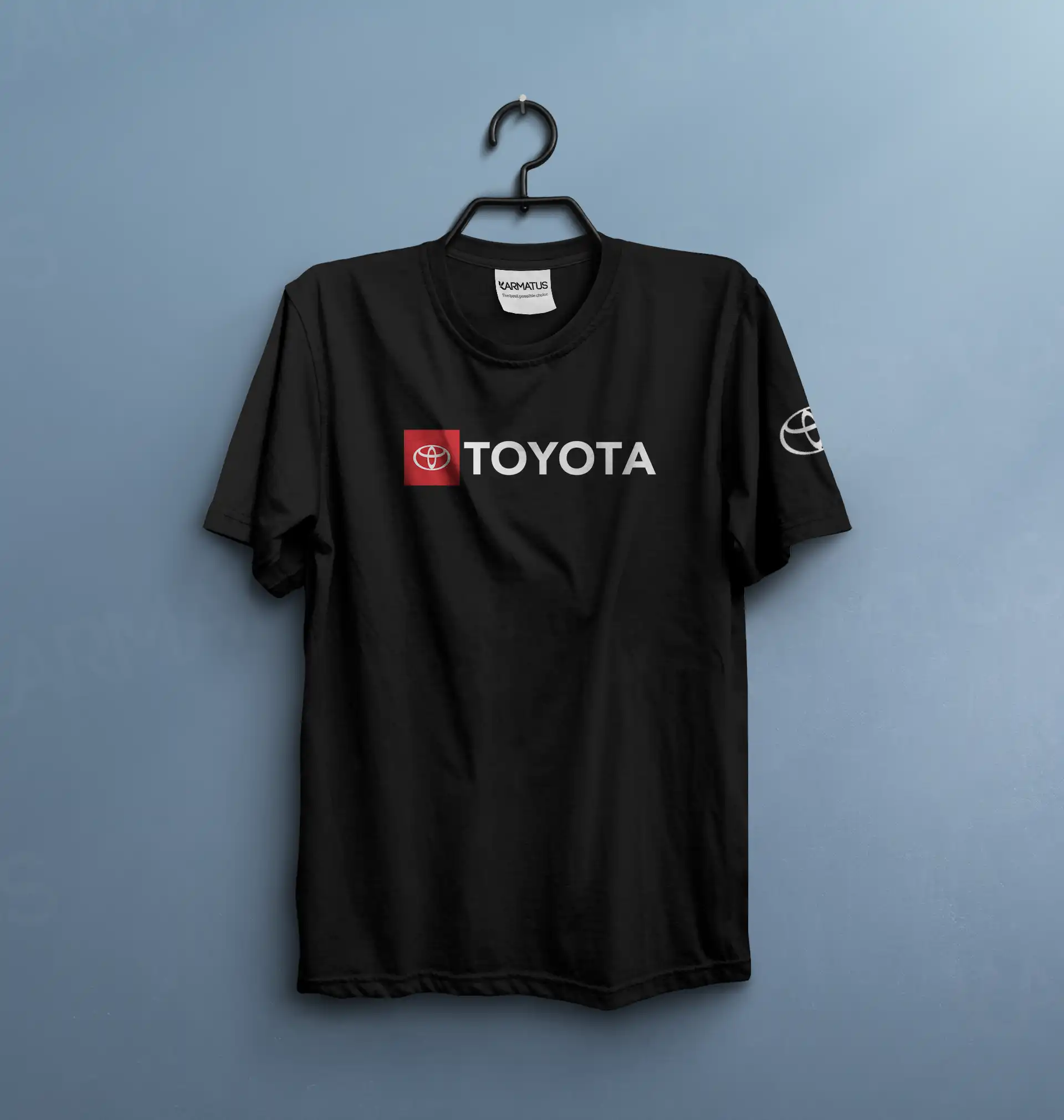 تیشرت تویوتا | کالکشن Cars - مدل Toy-01 599,000 تومان &Ndash; کارماتوس خرید تیشرت طرح تویوتا Toyota - کارماتوس (پوشاک, تیشرت, تیشرت ماشین) از کرماتوس