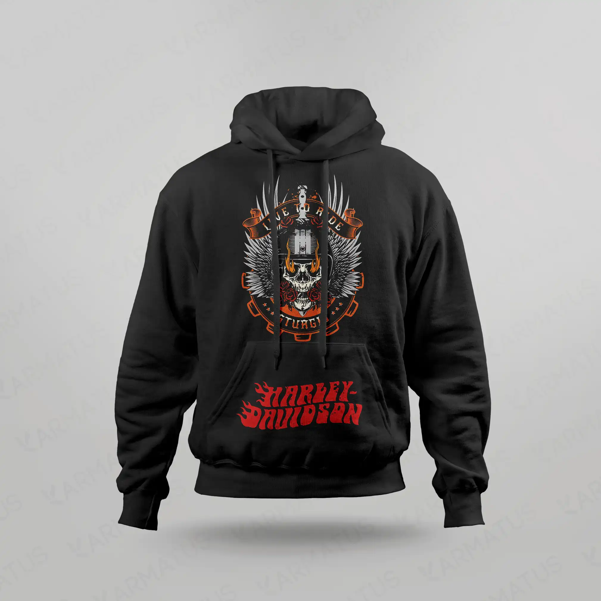 هودی هارلی دیویدسون | کالکشن Motor - مدل Hd-01 1,499,000 تومان &Ndash; کارماتوس هودی طرح هارلی دیویدسون Harley Davidson - کارماتوس