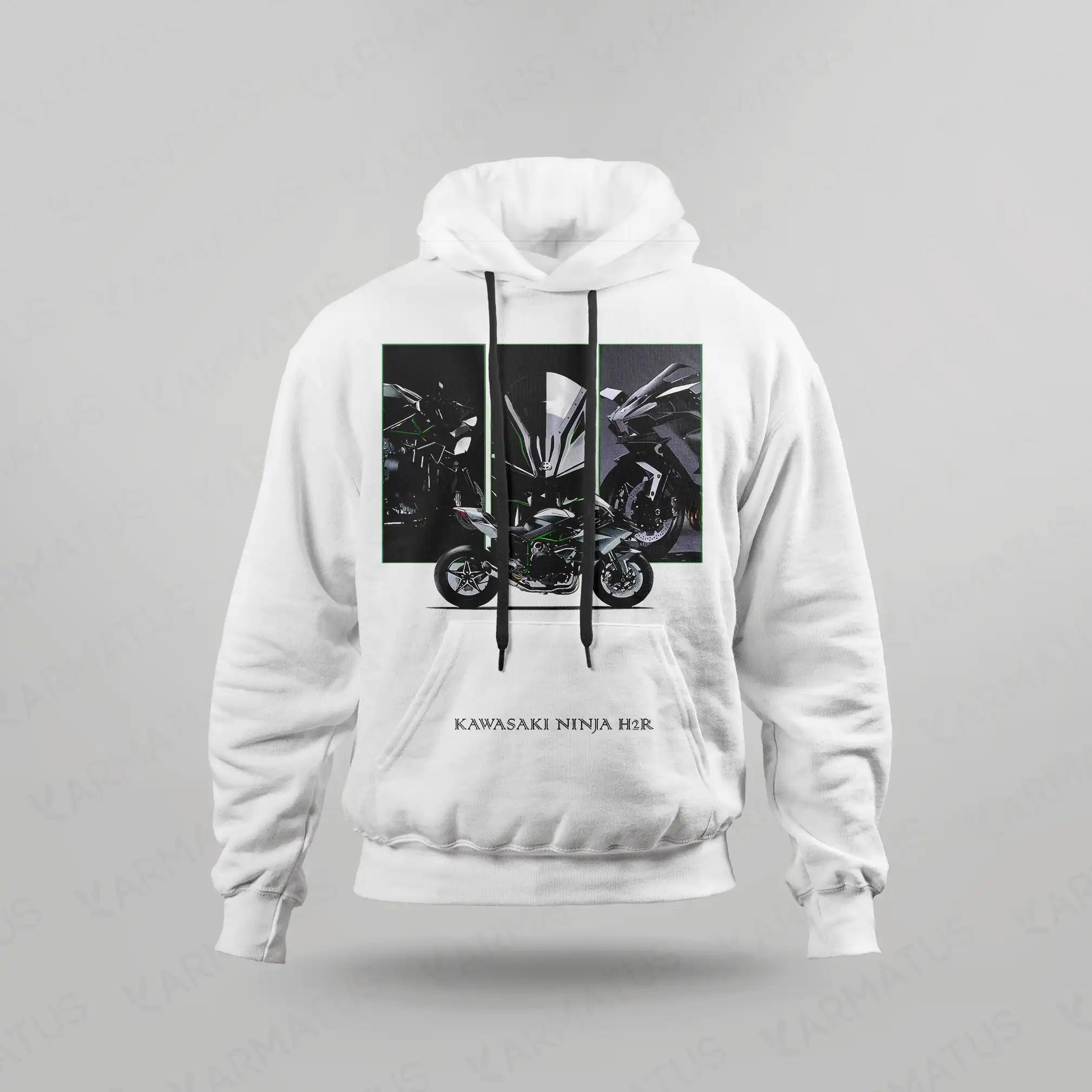 هودی کاوازاکی | کالکشن Motor - مدل Kaw-01 1,499,000 تومان &Ndash; کارماتوس هودی طرح کاوازاکی Kawasaki - کارماتوس
