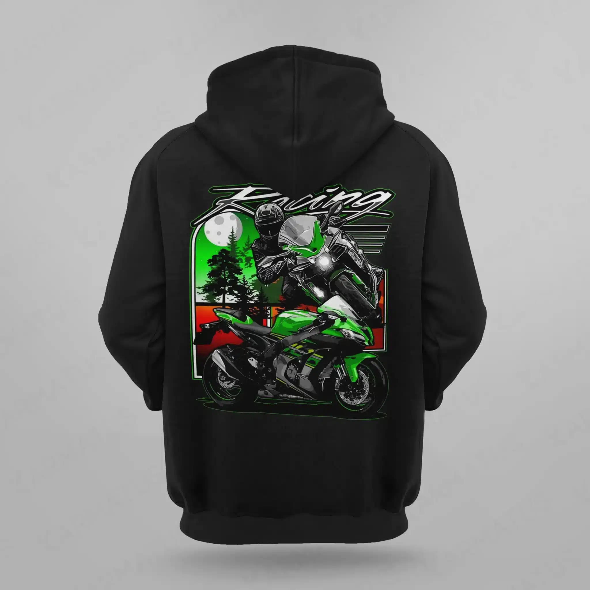 هودی کاوازاکی | کالکشن Motor - مدل Kaw-05 1,499,000 تومان &Ndash; کارماتوس هودی طرح کاوازاکی Kawasaki - کارماتوس