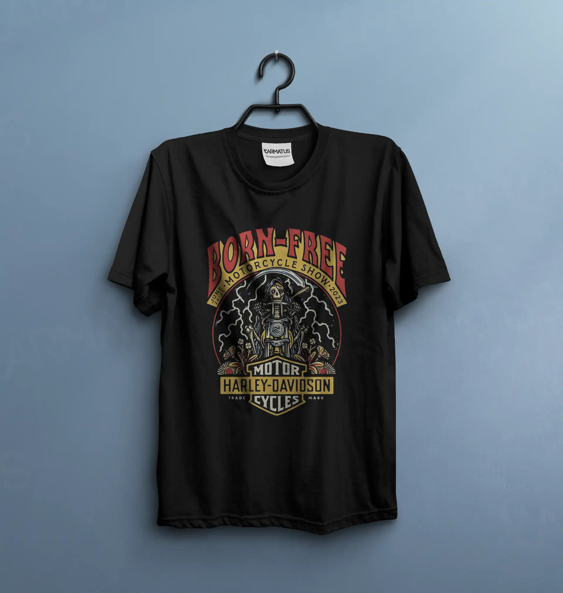 تیشرت هارلی دیویدسون | کالکشن Motor - مدل Hd-05 599,000 تومان &Ndash; کارماتوس خرید تیشرت طرح هارلی دیویدسون Harley Davidson- کارماتوس (پوشاک, تیشرت, تیشرت چاپ دو رو, تیشرت موتور سیکلت) از کرماتوس