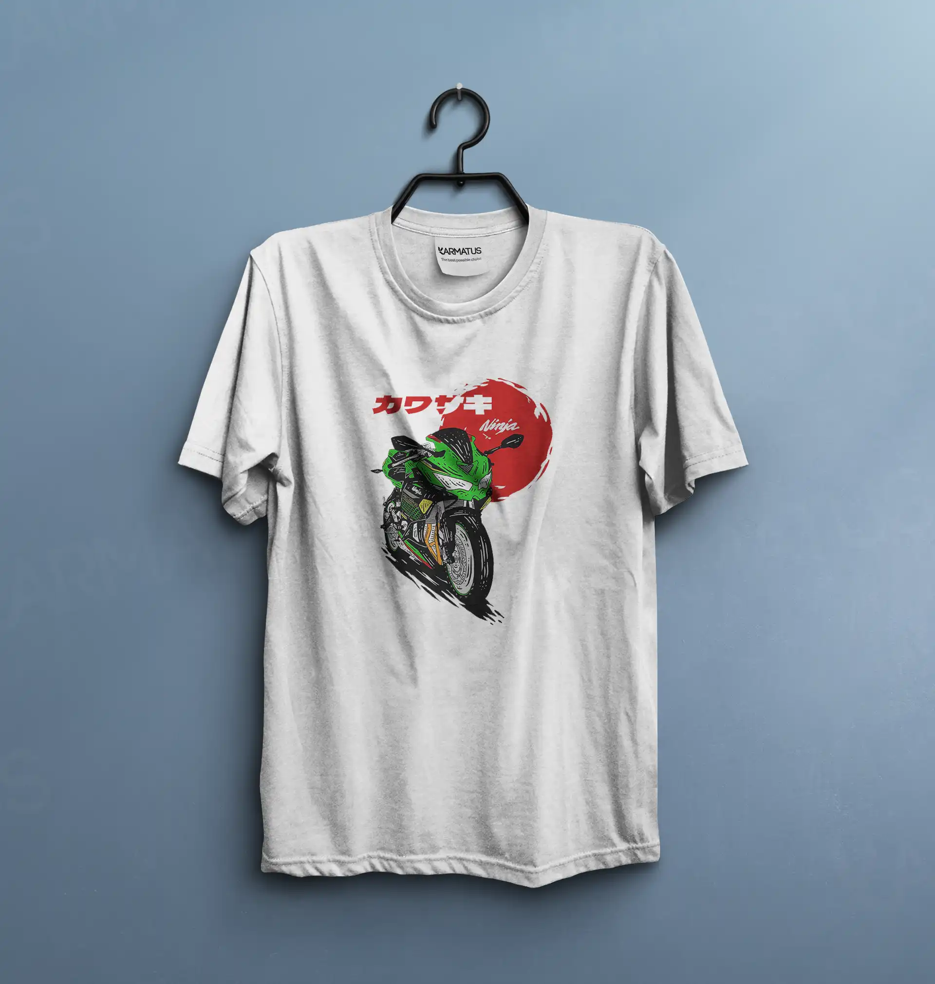 تیشرت کاوازاکی | کالکشن Motor - مدل Kaw-02 599,000 تومان &Ndash; کارماتوس تیشرت طرح کاوازاکی Kawasaki- کارماتوس