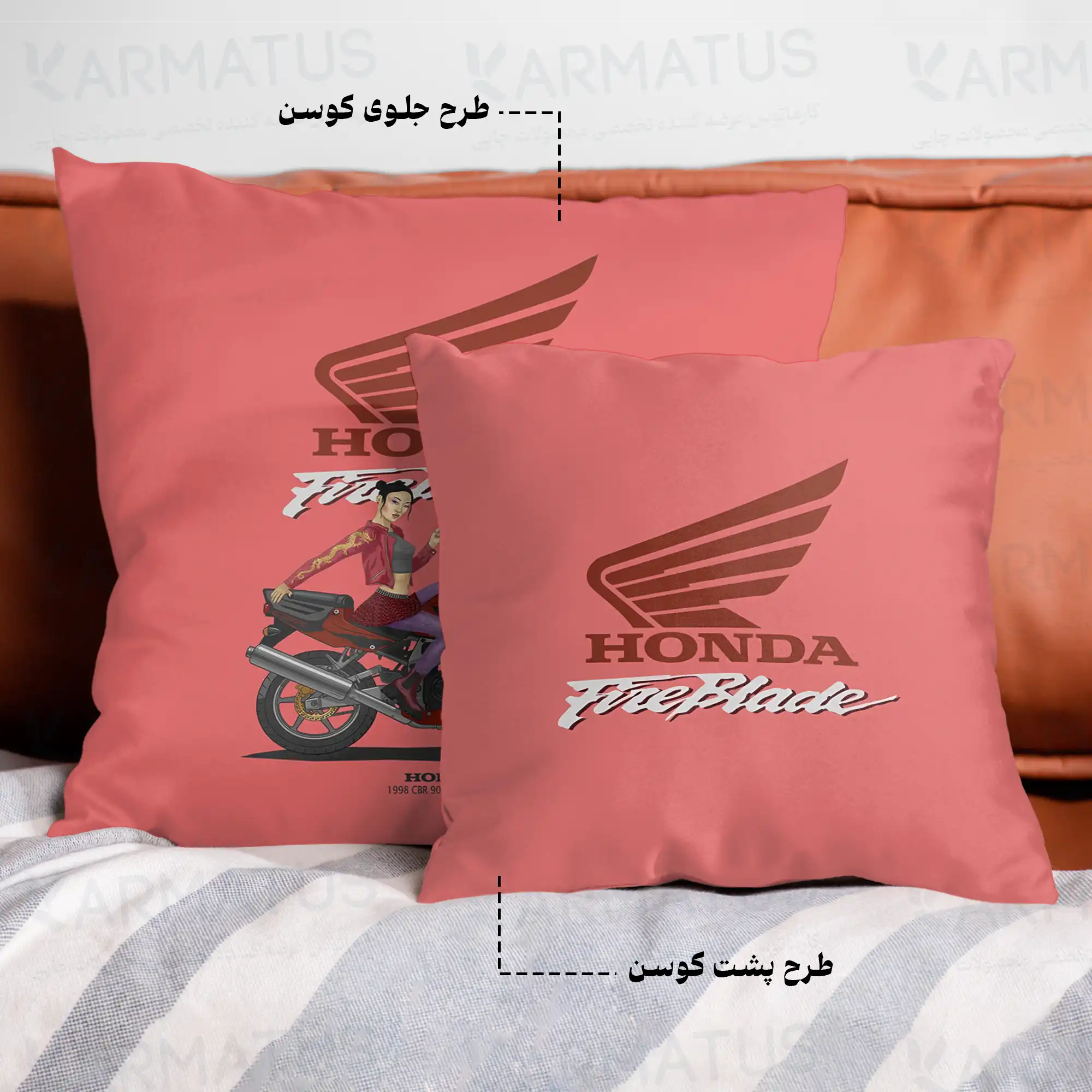 کوسن طرح هوندا Honda کد 1 290,000&Nbsp;تومان &Ndash; کارماتوس کوسن طرح هوندا Honda