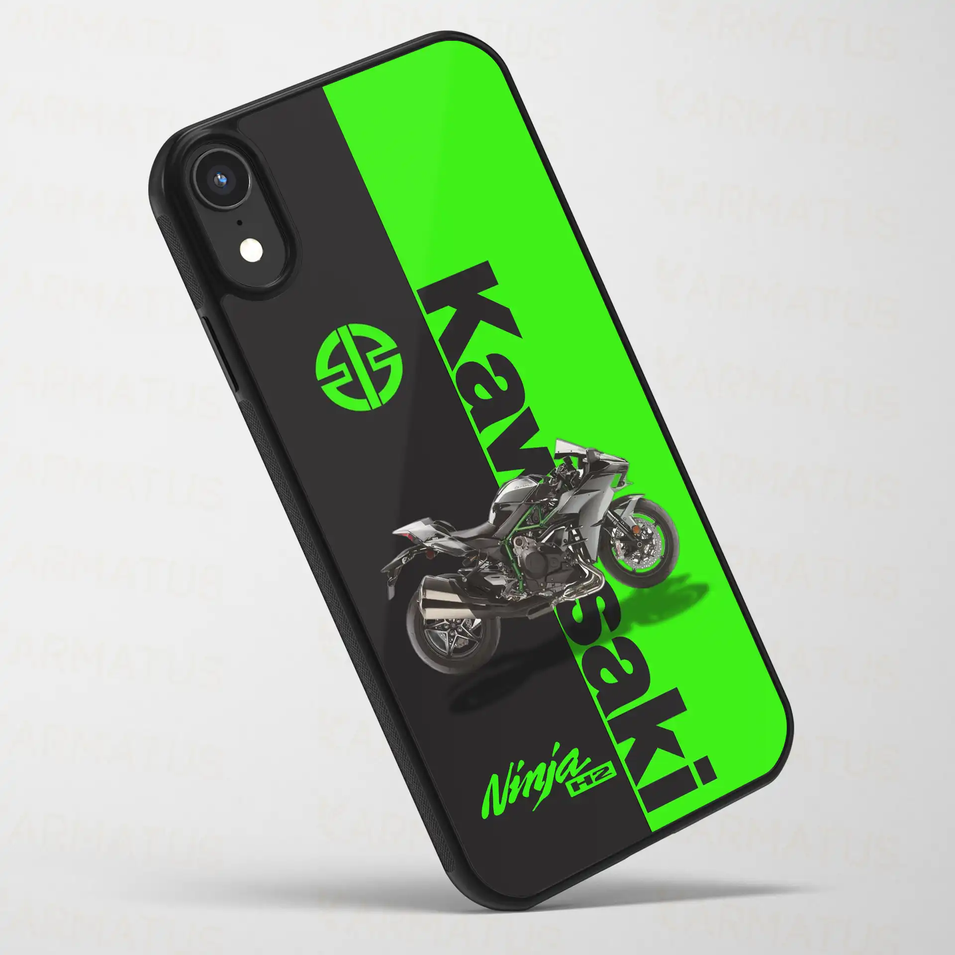 قاب موبایل کاوازاکی | کالکشن Vehicle مدل Kaw-20 499,000 تومان &Ndash; کارماتوس قاب موبایل طرح کاوازاکی Kawasaki -کارماتوس