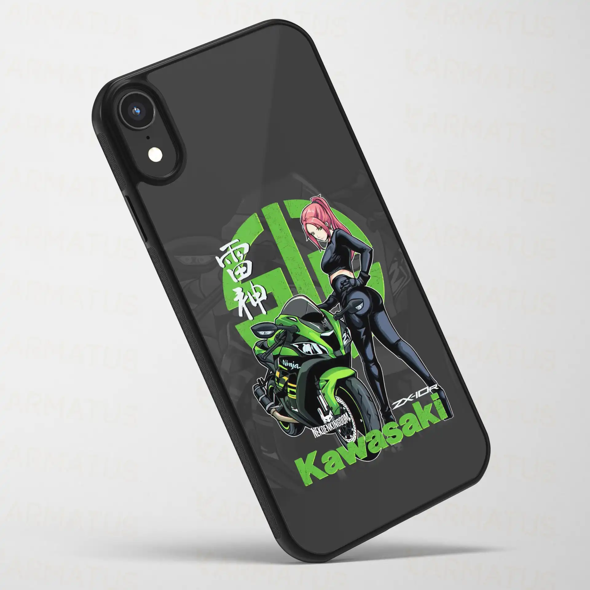 قاب موبایل کاوازاکی | کالکشن Vehicle مدل Kaw-8 499,000 تومان &Ndash; کارماتوس قاب موبایل طرح کاوازاکی Kawasaki -کارماتوس