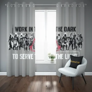 خرید و قیمت پرده پانچ طرح اساسین کرید Assassins Creed - کارماتوس