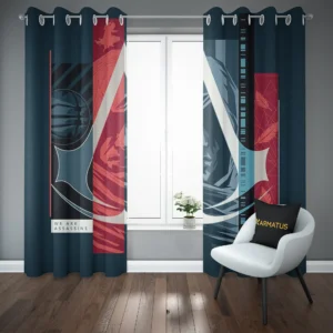 خرید و قیمت پرده پانچ طرح اساسین کرید Assassins Creed - کارماتوس