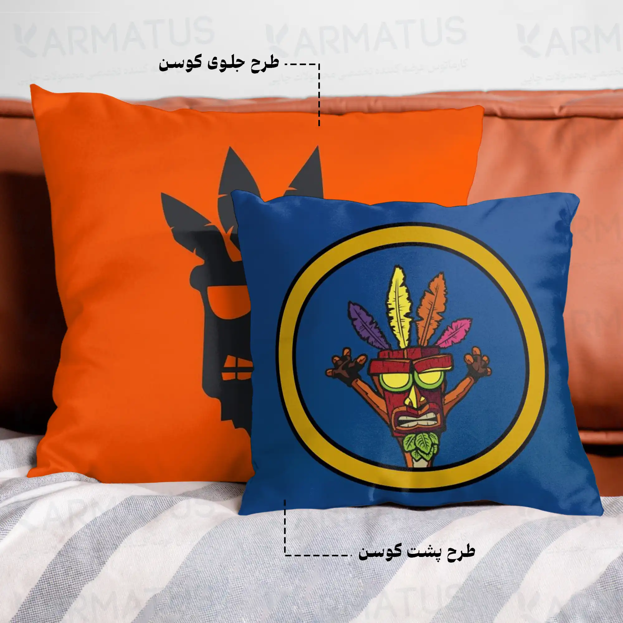 کوسن طرح کراش باندیکوت Crash Bandicoot کد 2 290,000 تومان &Ndash; کارماتوس خرید و قیمت کوسن طرح کراش باندیکوت Crash Bandicoot - کارماتوس