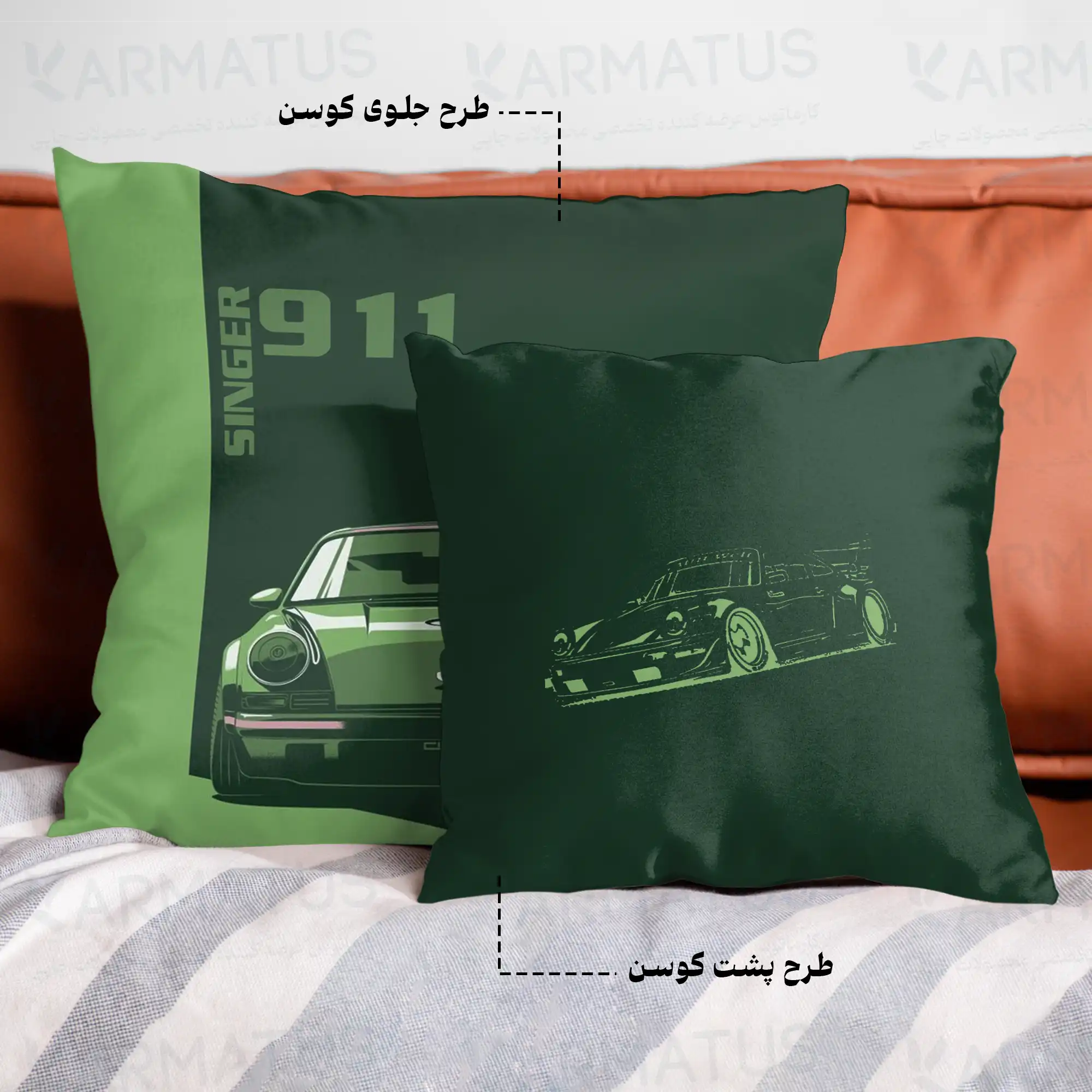 کوسن طرح پورشه Porsche کد 5 290,000 تومان &Ndash; کارماتوس خرید و قیمت کوسن طرح پورشه Porsche - کارماتوس