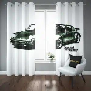 پرده پانچ طرح پورشه Porsche - کارماتوس