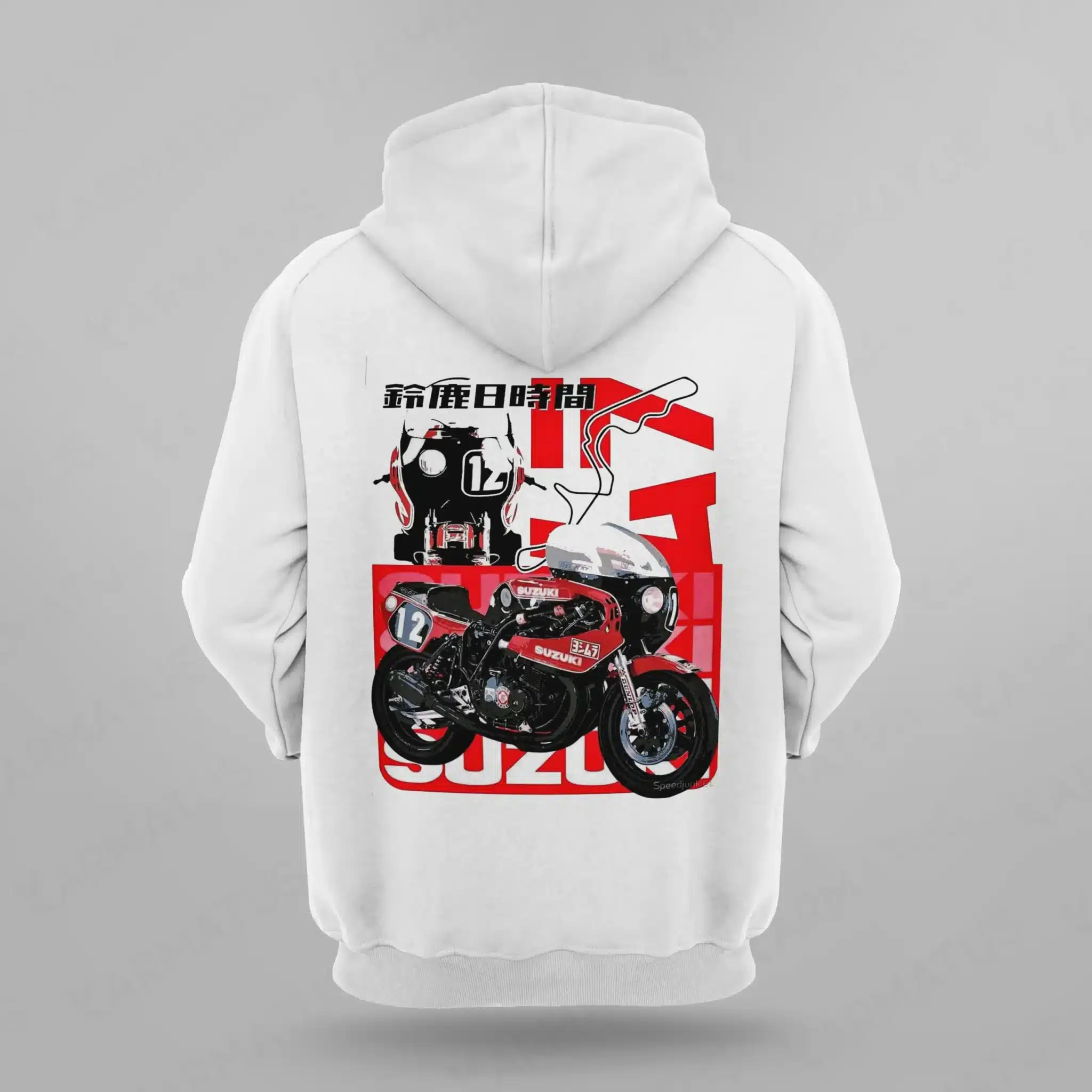 هودی سوزوکی | کالکشن Motor - مدل Suz-04 1,499,000 تومان &Ndash; کارماتوس هودی طرح سوزوکی Suzuki