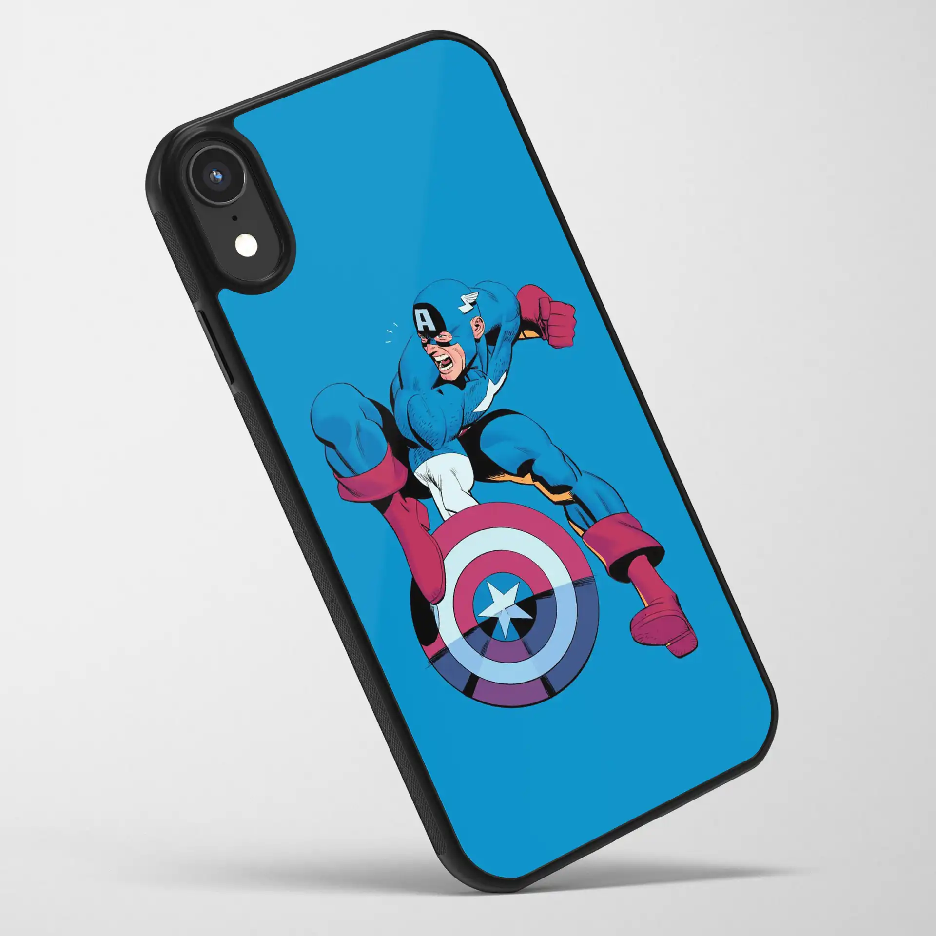 قاب موبایل کاپیتان آمریکا | کالکشن Movie مدل Cam-1 499,000 تومان &Ndash; کارماتوس قاب موبایل طرح کاپیتان آمریکا Captain America