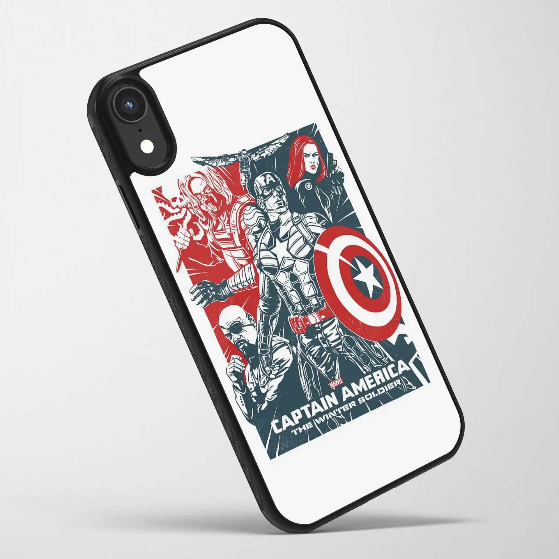 قاب موبایل کاپیتان آمریکا | کالکشن Movie مدل Cam-8 499,000 تومان &Ndash; کارماتوس قاب موبایل طرح کاپیتان آمریکا Captain America