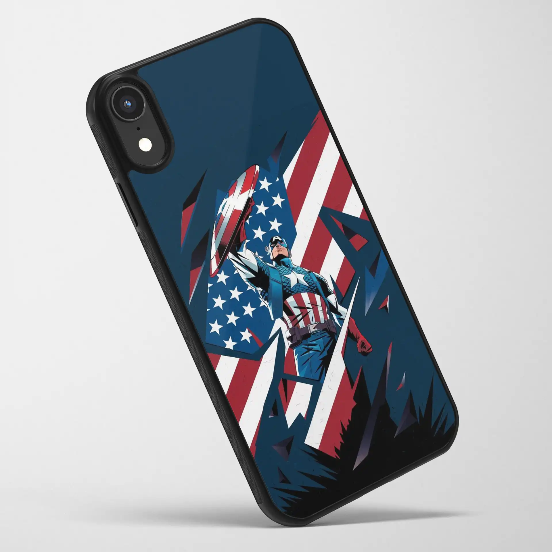 قاب موبایل کاپیتان آمریکا | کالکشن Movie مدل Cam-19 499,000 تومان &Ndash; کارماتوس قاب موبایل طرح کاپیتان آمریکا Captain America