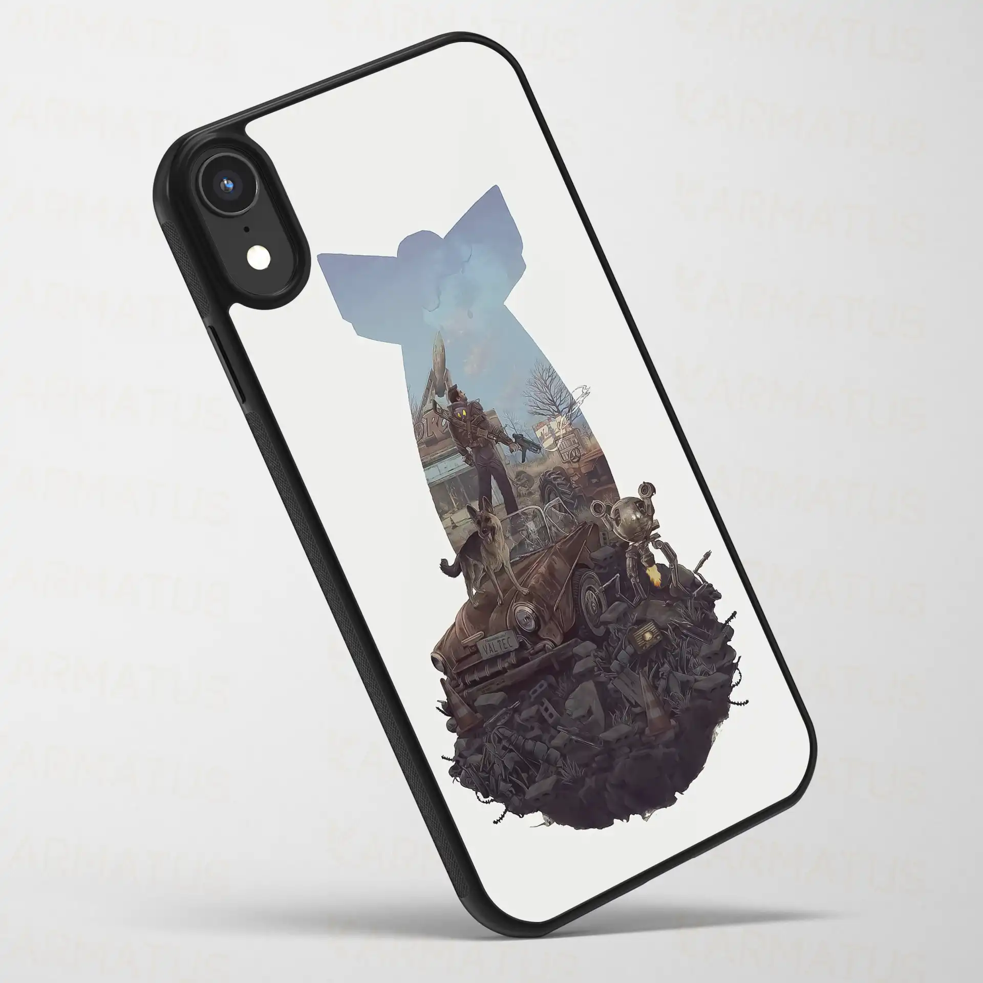 قاب موبایل فال اوت | کالکشن Game مدل Fal-25 499,000 تومان &Ndash; کارماتوس قاب موبایل طرح فال اوت Fallout