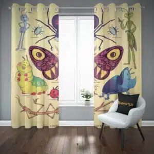 پرده پانچ طرح زندگی یک حشره A Bug'S Life