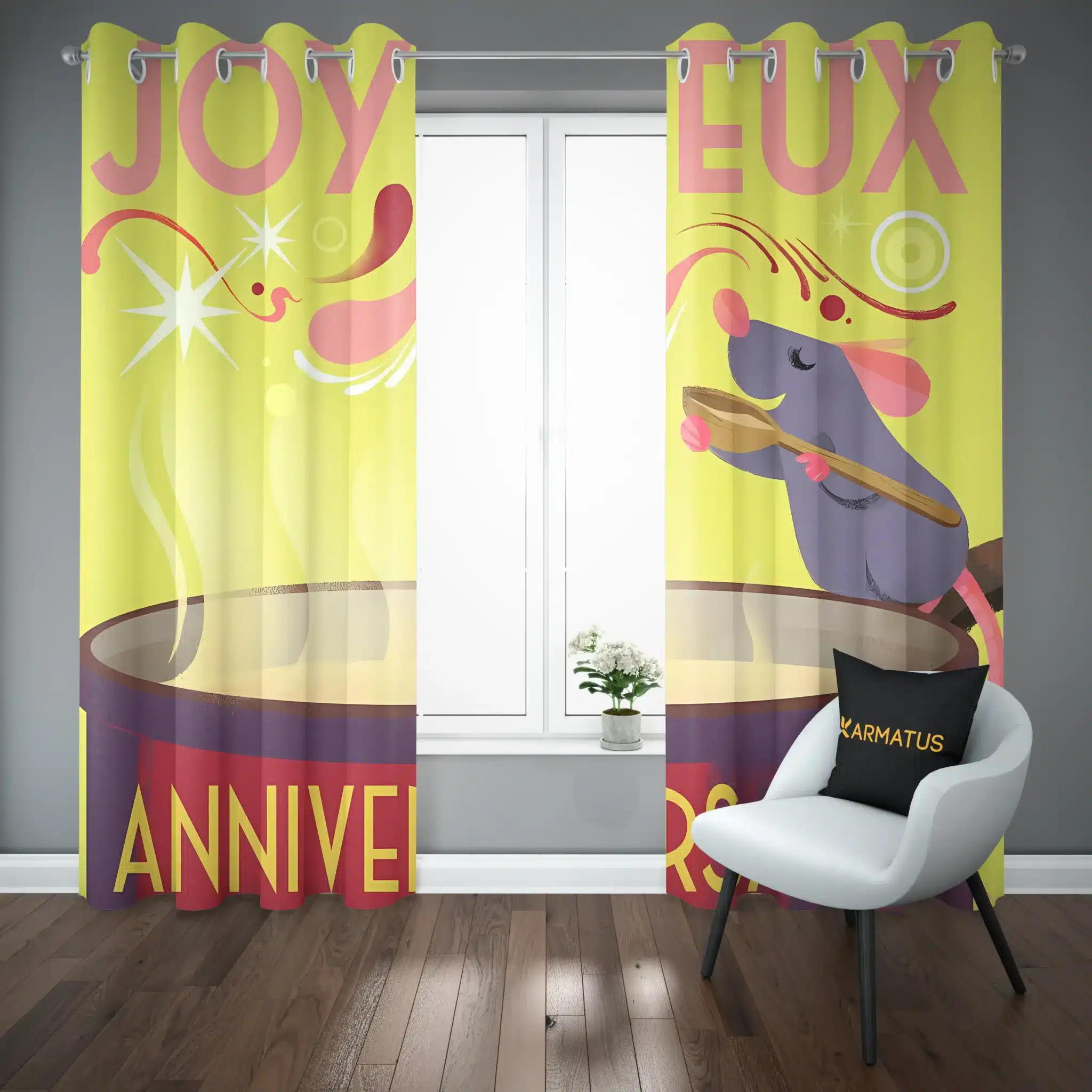 پرده پانچ طرح موش سراشپز Ratatouille کد 2 3,499,000 تومان &Ndash; کارماتوس پرده پانچ طرح موش سراشپز Ratatouille