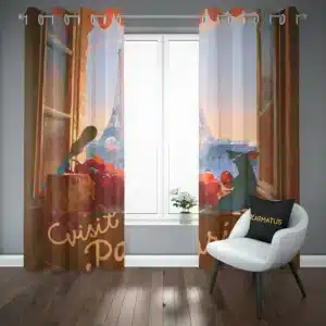 پرده پانچ طرح موش سراشپز Ratatouille