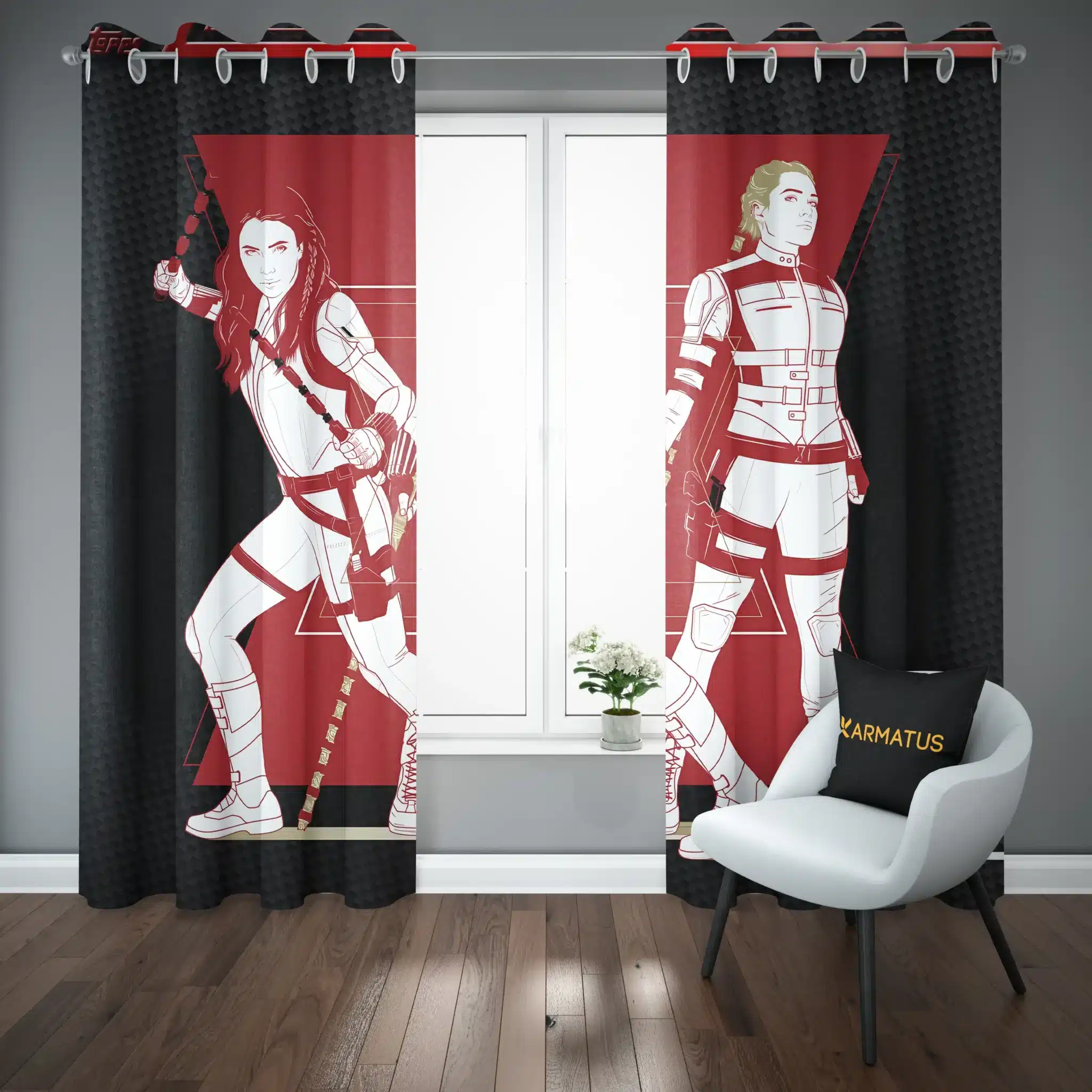 پرده پانچ طرح بیوه سیاه Black Widow کد 2 3,499,000 تومان &Ndash; کارماتوس پرده پانچ طرح بیوه سیاه Black Widow