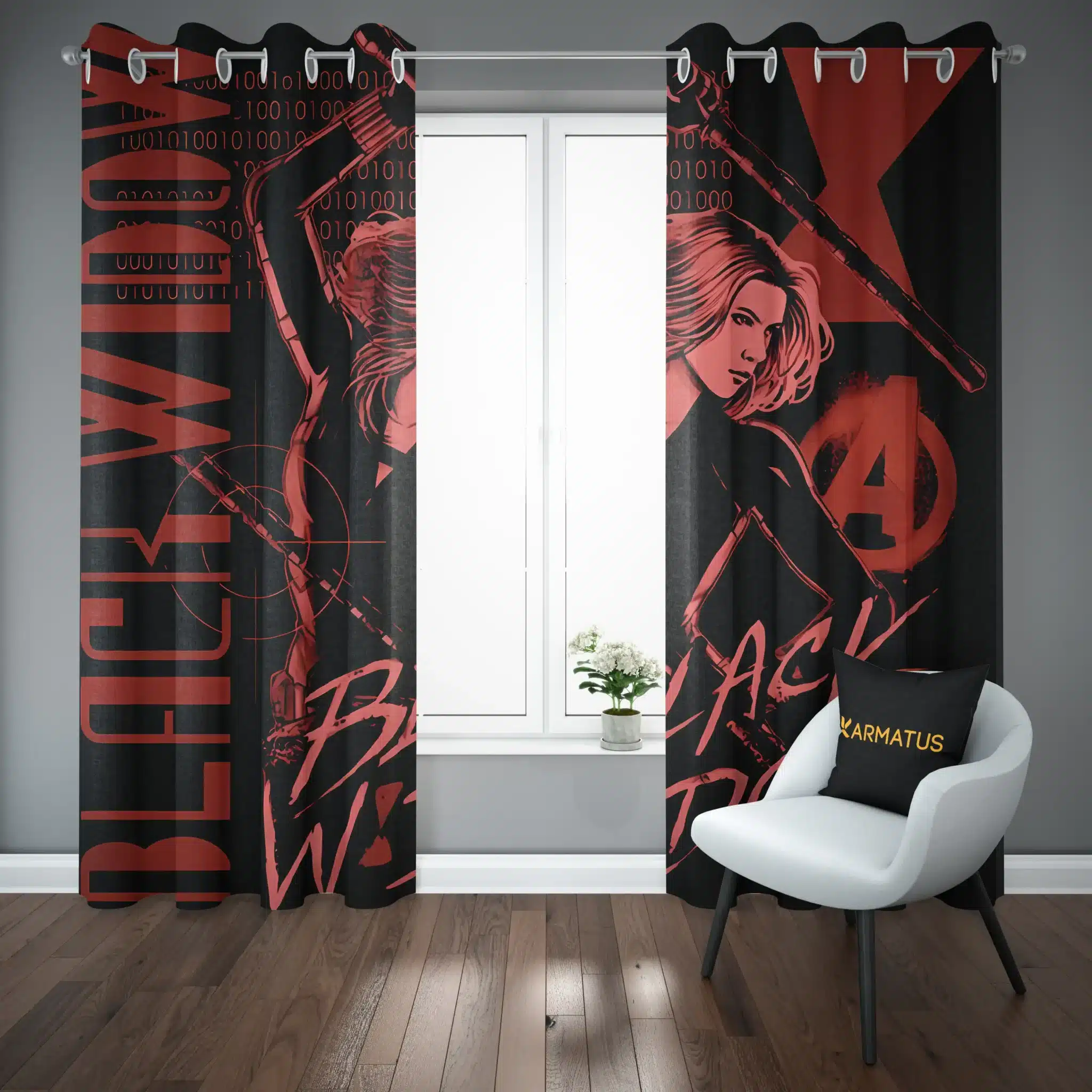 پرده پانچ طرح بیوه سیاه Black Widow کد 7 3,499,000 تومان &Ndash; کارماتوس پرده پانچ طرح بیوه سیاه Black Widow